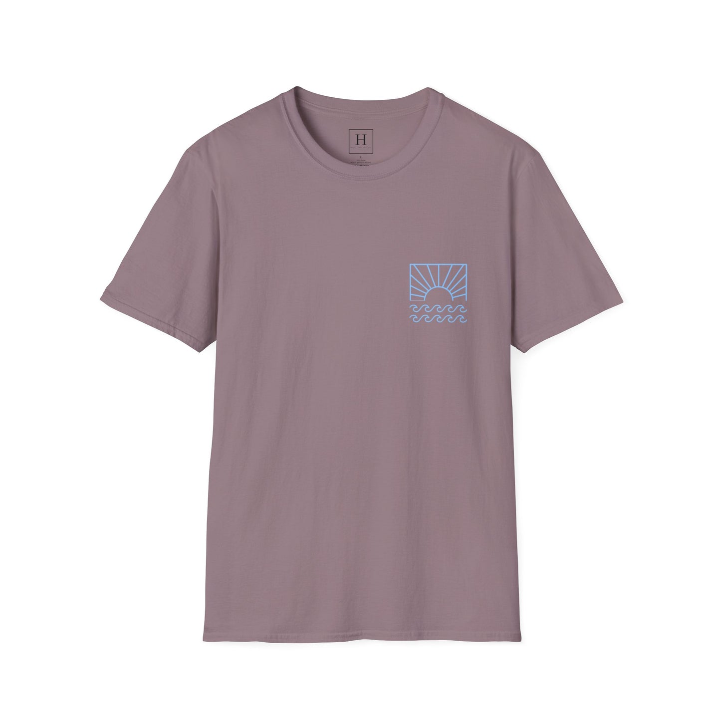 be the light christian bible blue (front and back)