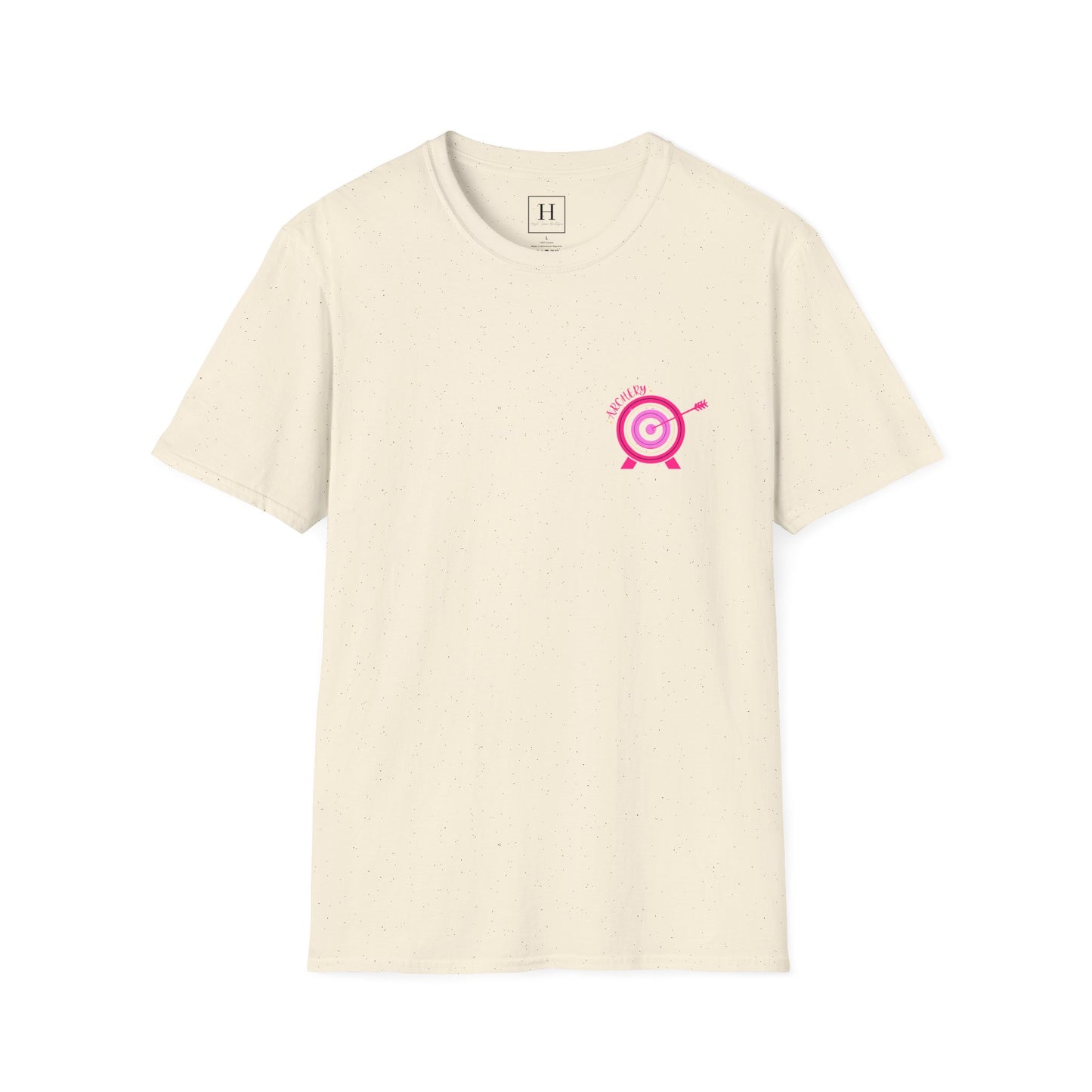 in my archery ERA pink tshirt