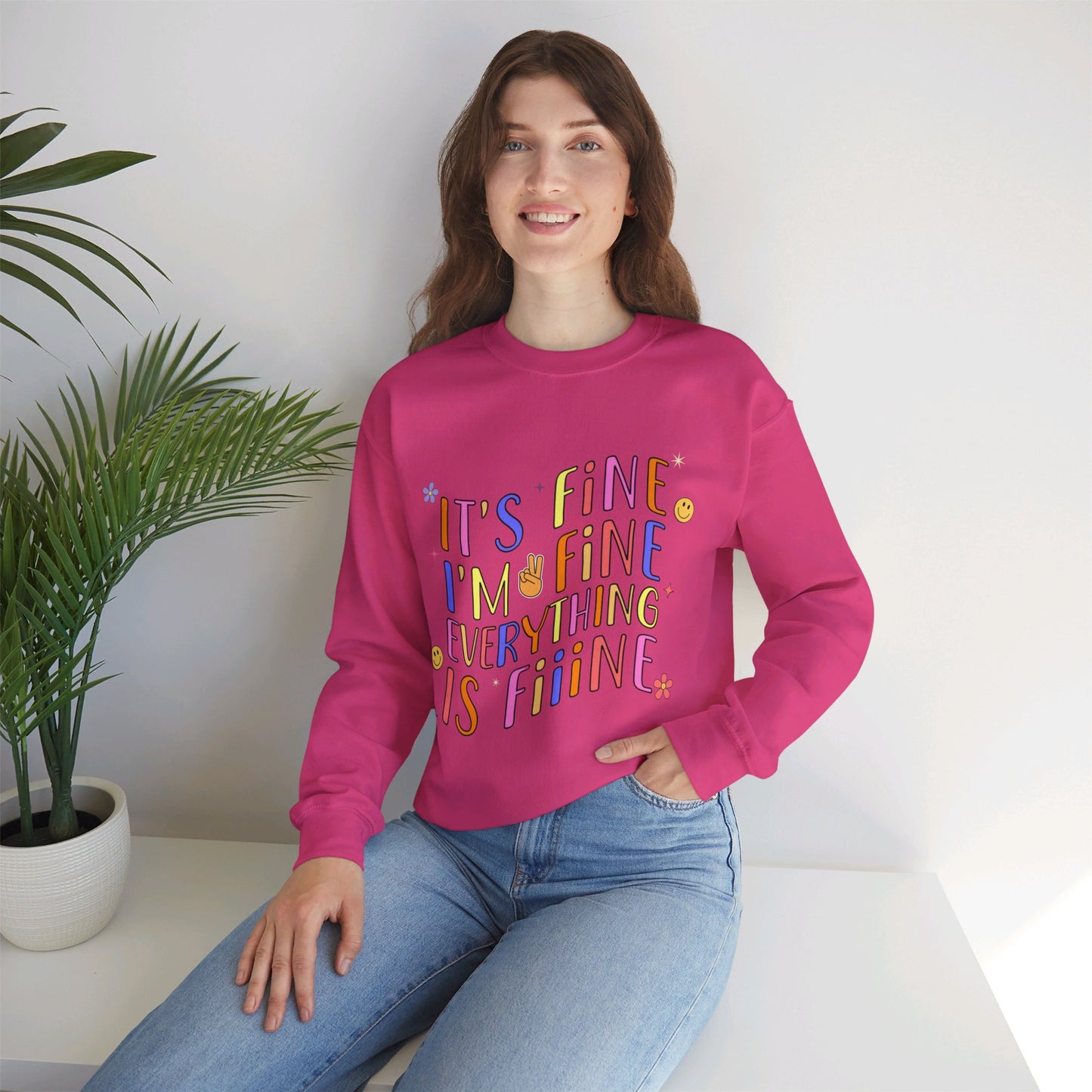 It's Fine, Everything Is Fine Sweater