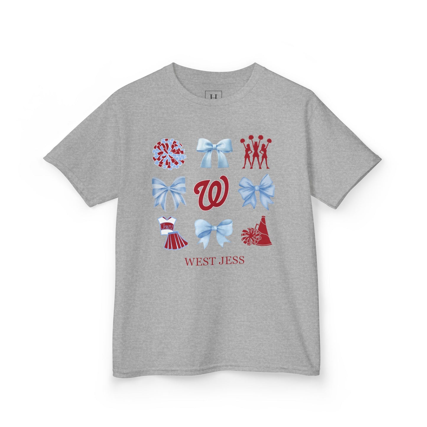 YOUTH - West Jessamine Cheerleading Coquette Bows