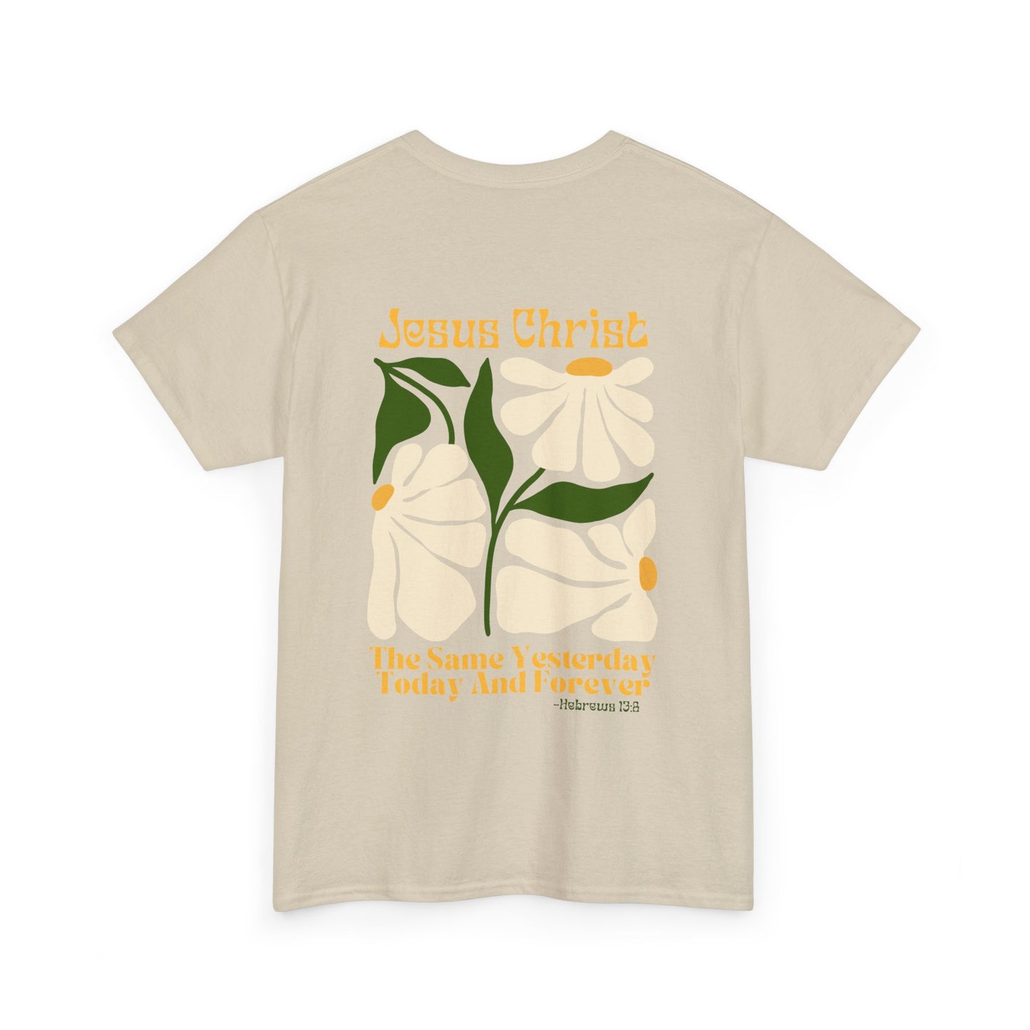 Jesus Never Changes Christian Short Sleeve Tee