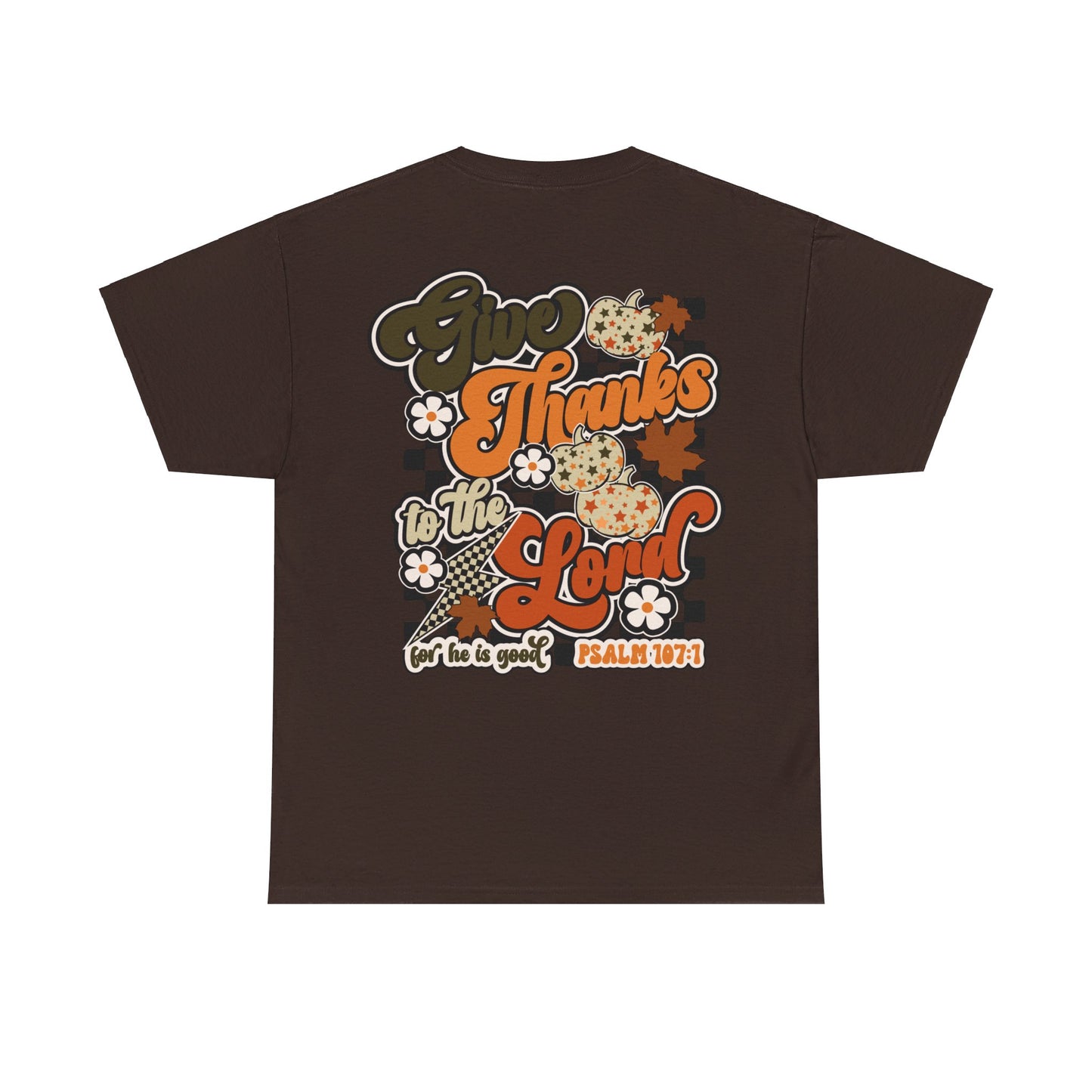 Retro Give Thanks To The Lord T-Shirt