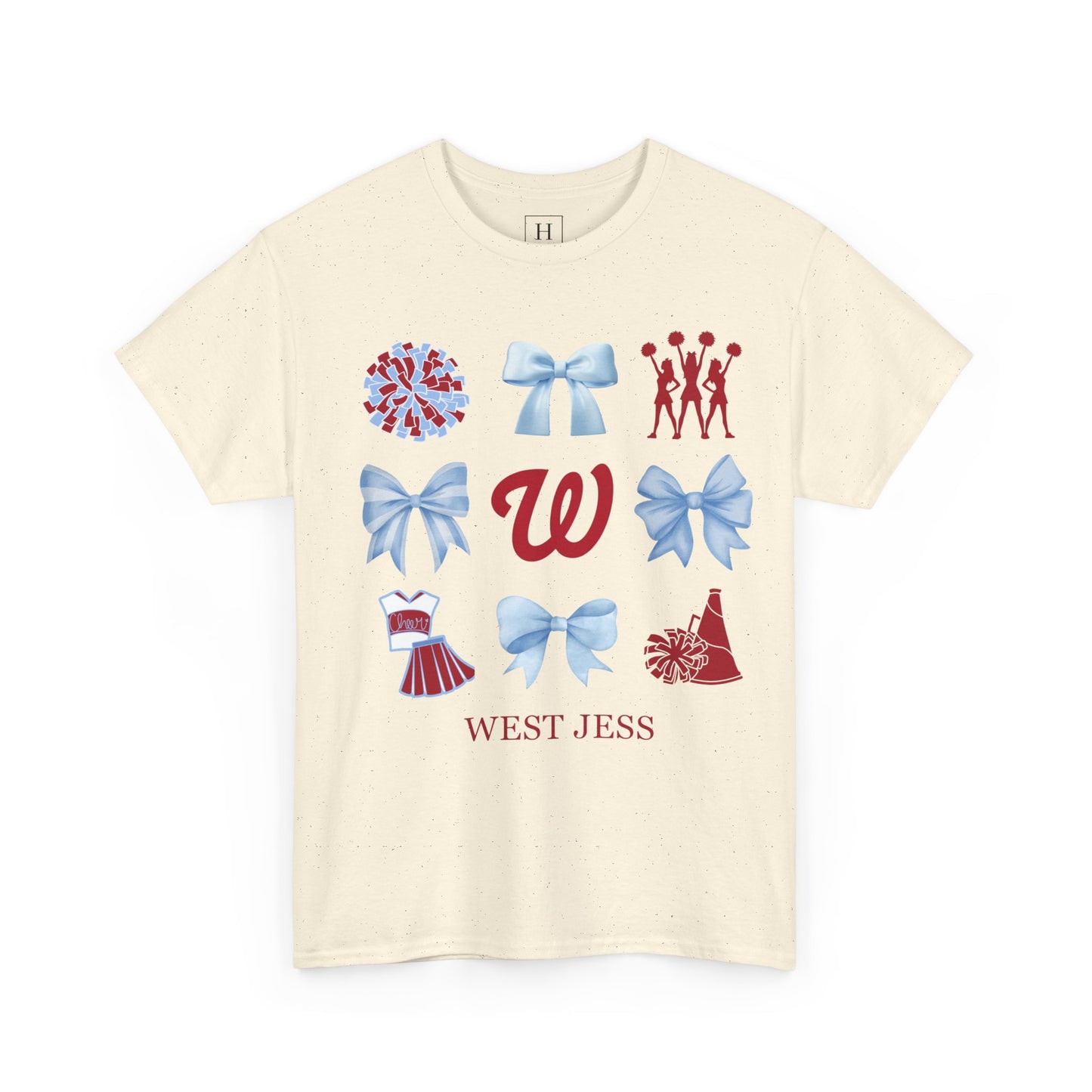 West Jessamine Colts Coquette Cheer Bows - Unisex Tee