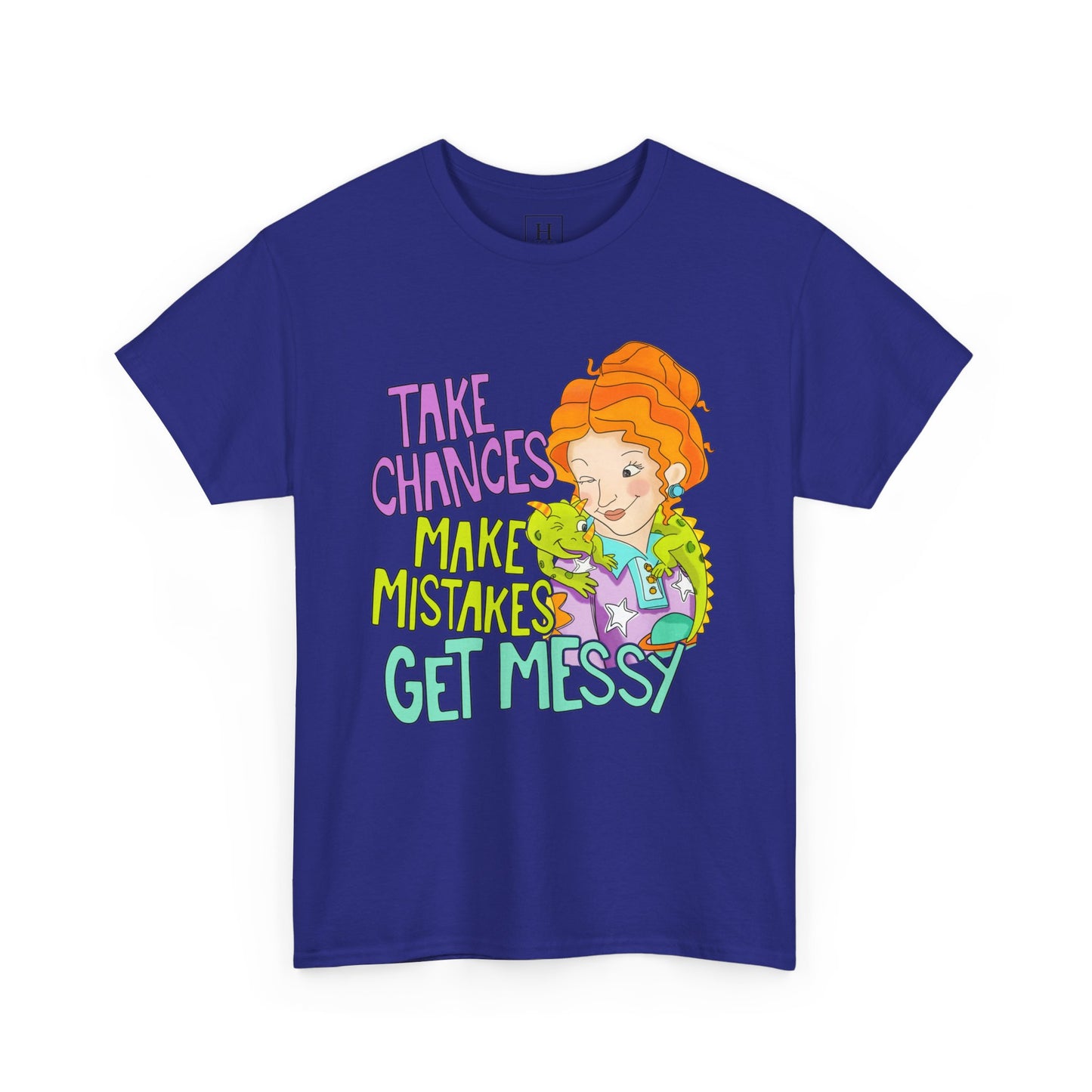 Take Chances Make Mistakes Ms. Frizzle Teacher T-Shirt