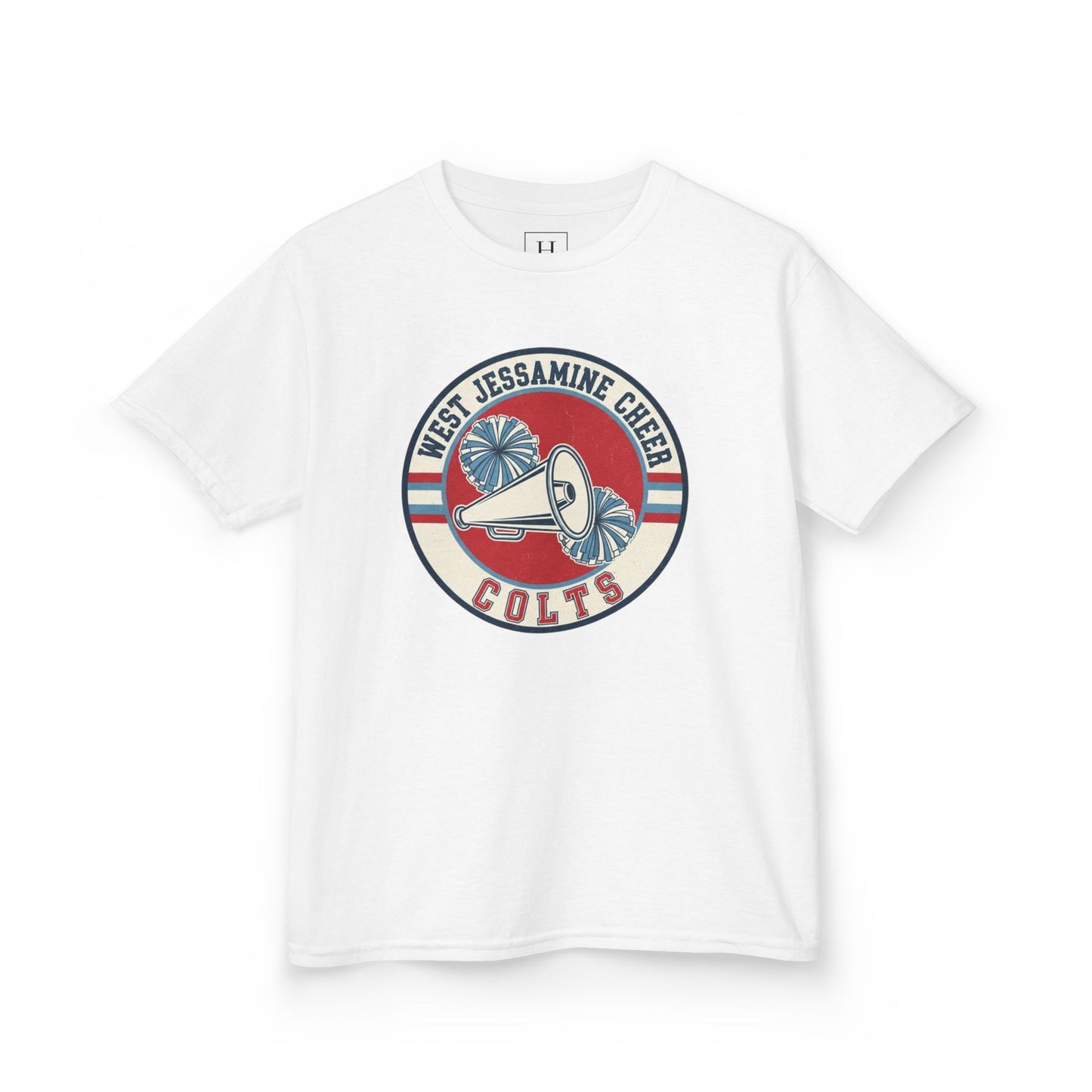 YOUTH -- Vintage West Jessamine Cheer - Colts - Unisex Tee