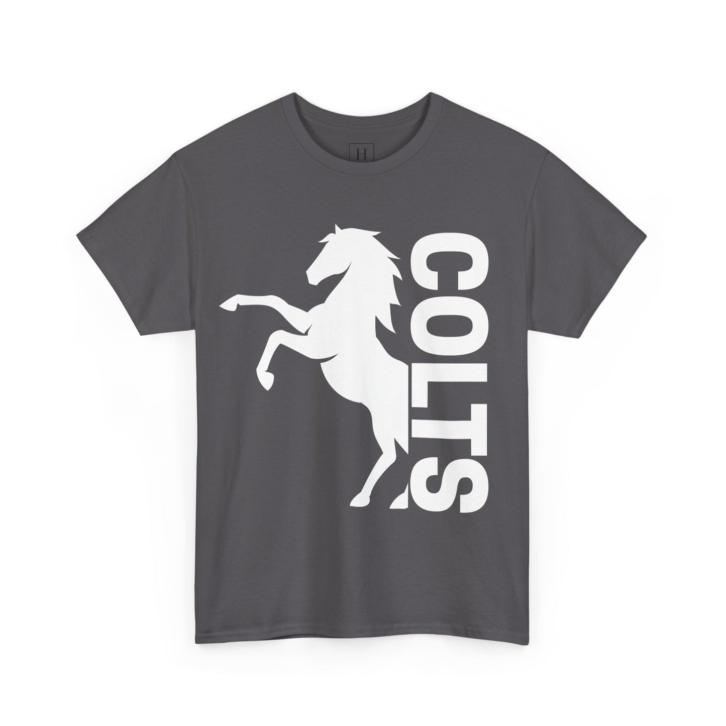 COLTS, Horse in White - Unisex Tee