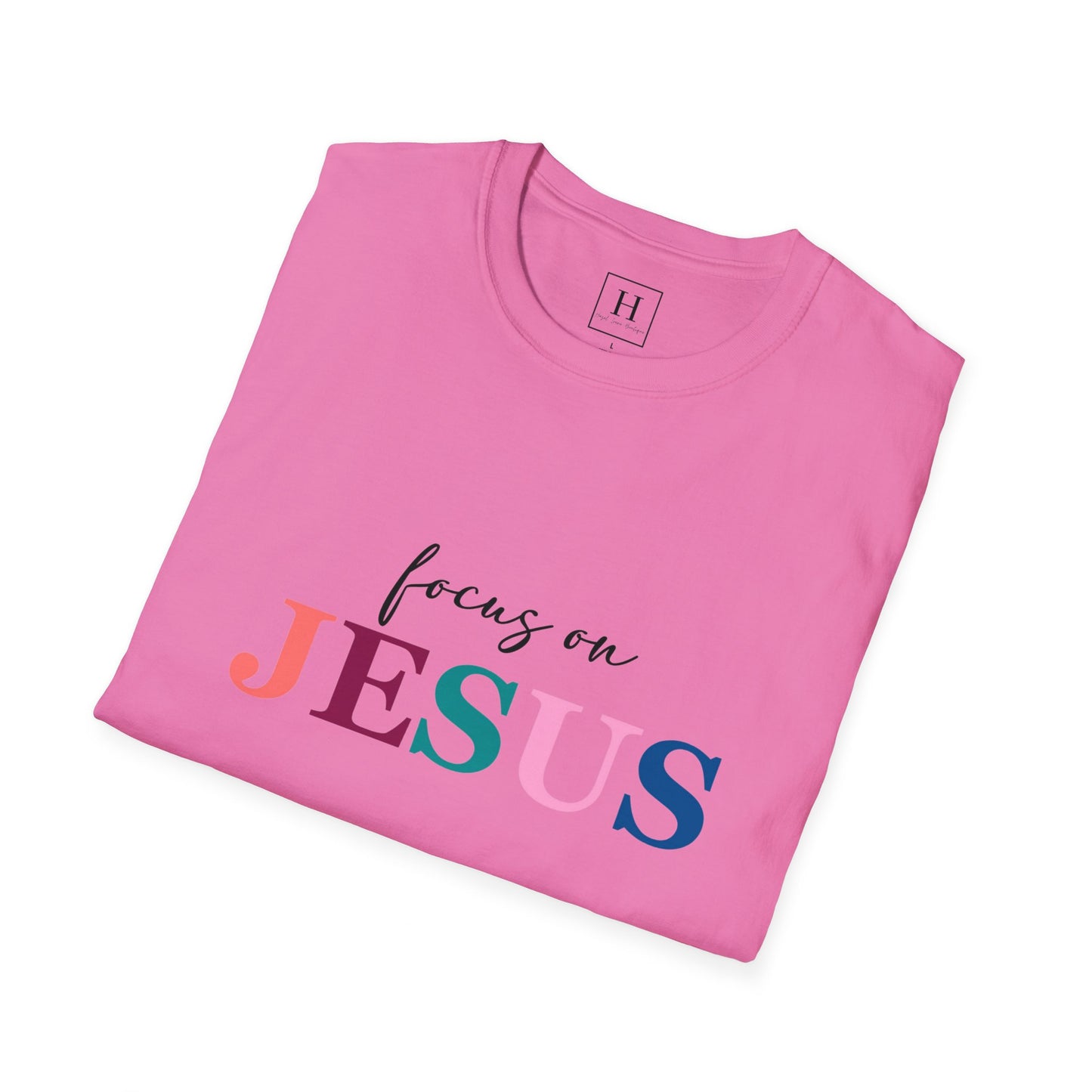 focus on jesus christian shirt
