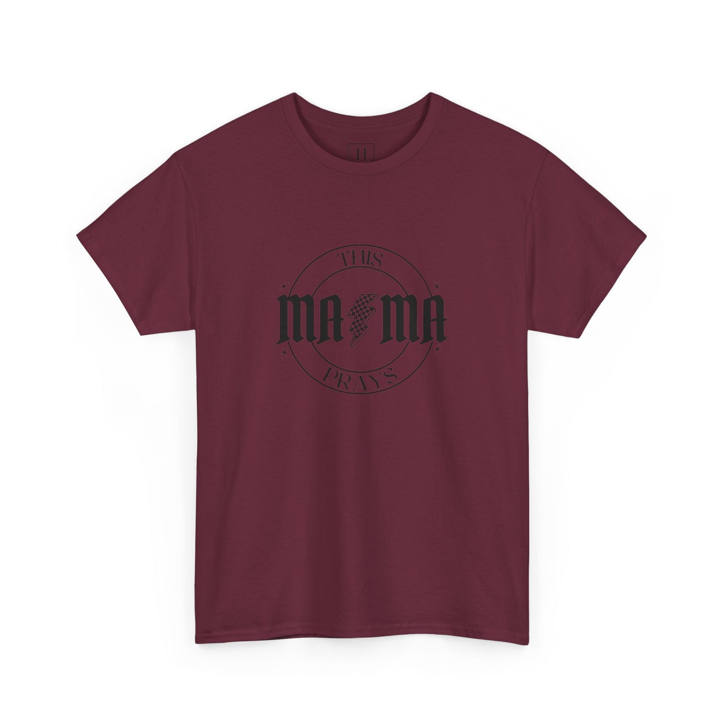 This Mama Prays Christian Short Sleeve Tee