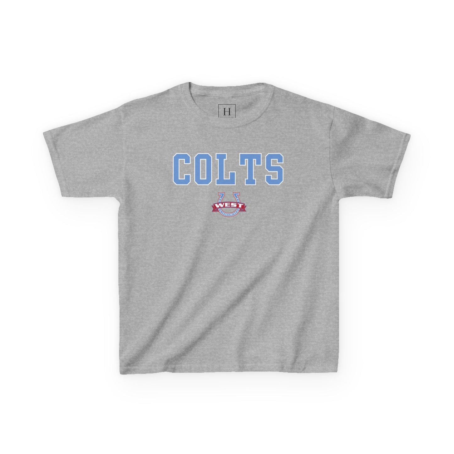 YOUTH --- COLTS - West Horseshoe Logo - Unisex Shirt
