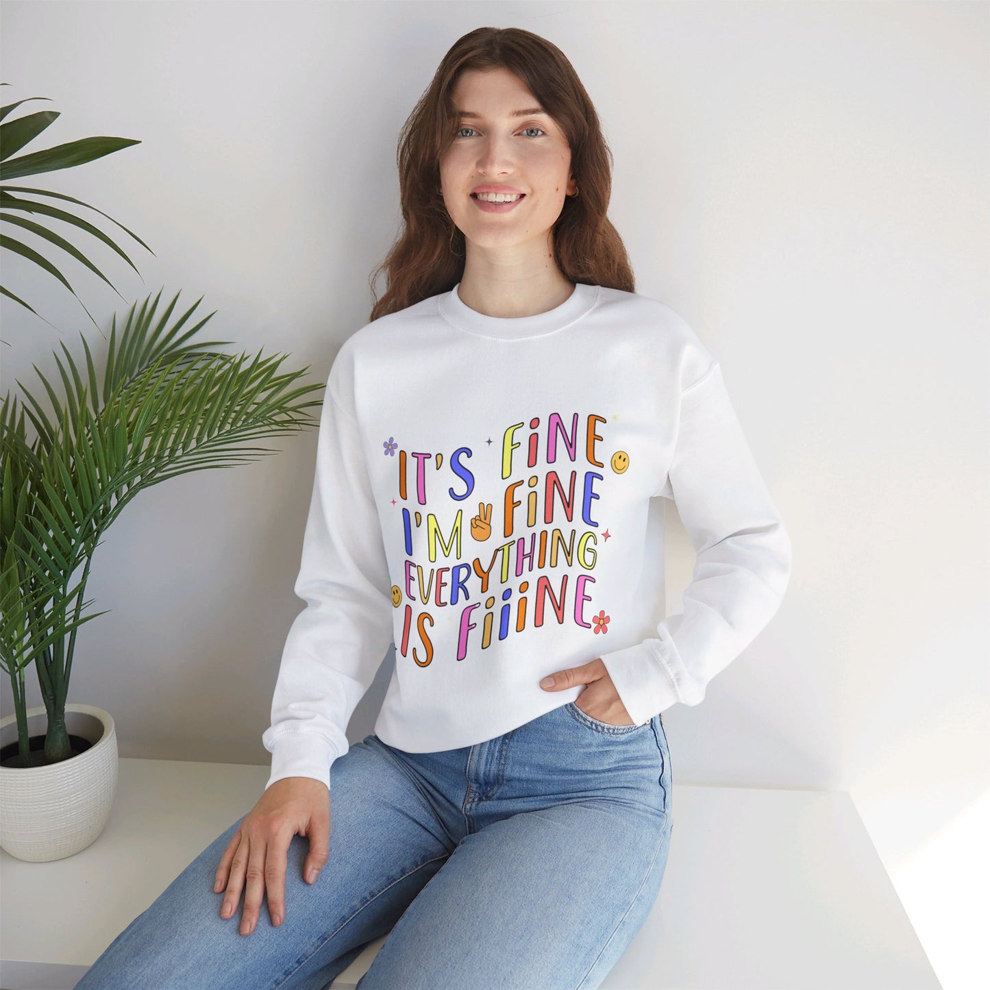 It's Fine, Everything Is Fine Sweater