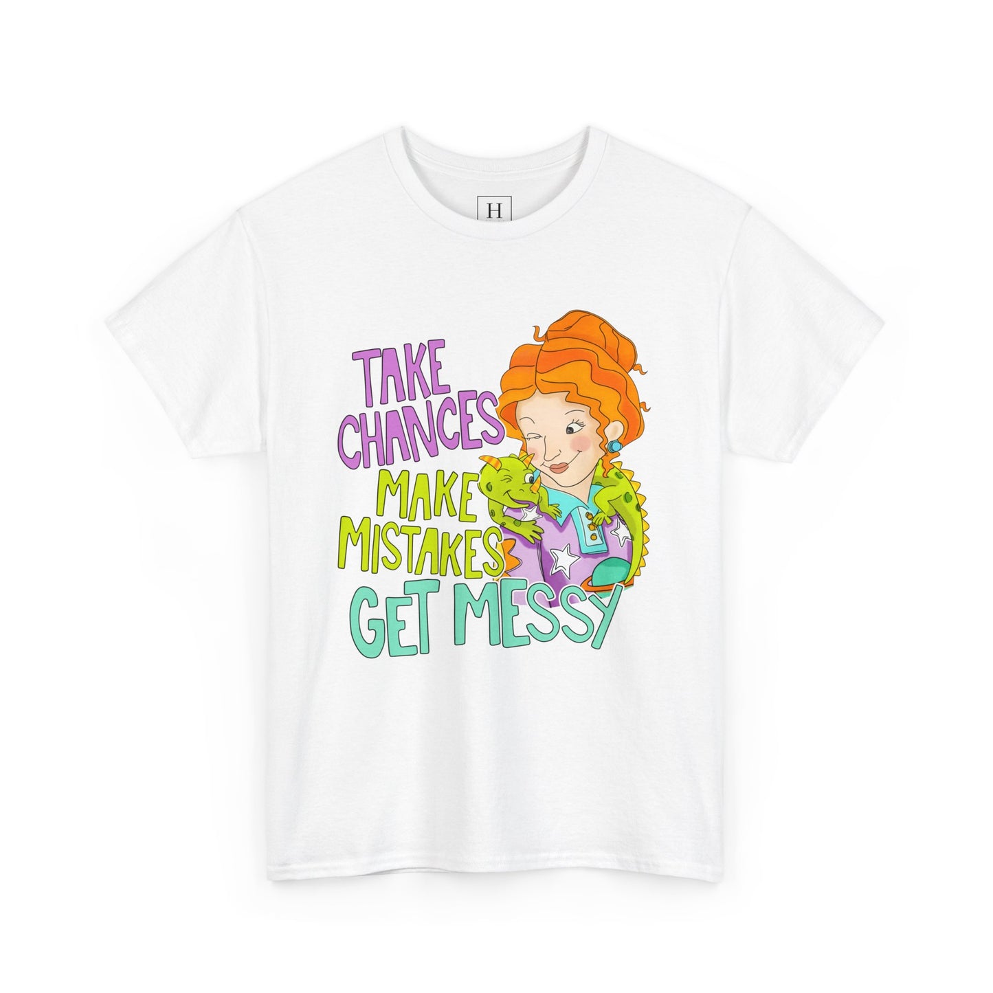 Take Chances Make Mistakes Ms. Frizzle Teacher T-Shirt