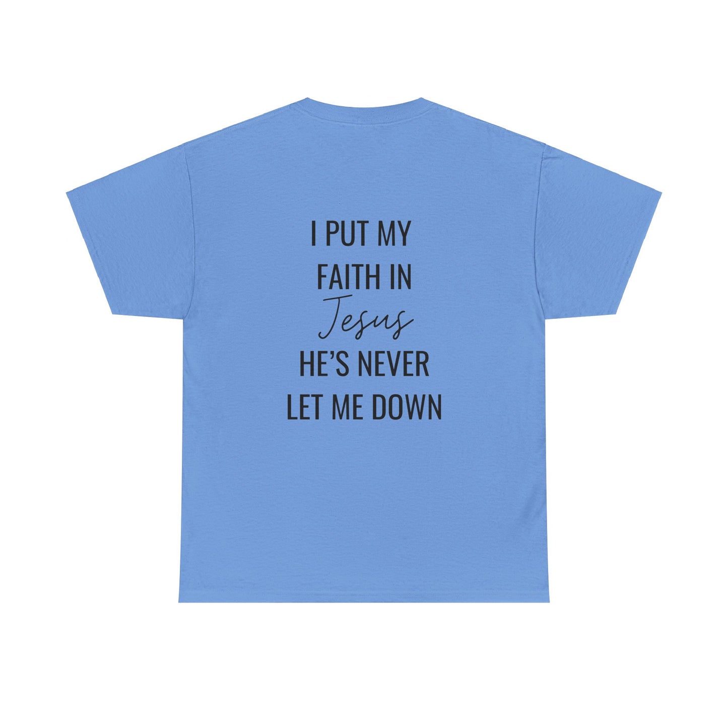faith in jesus christian shirt