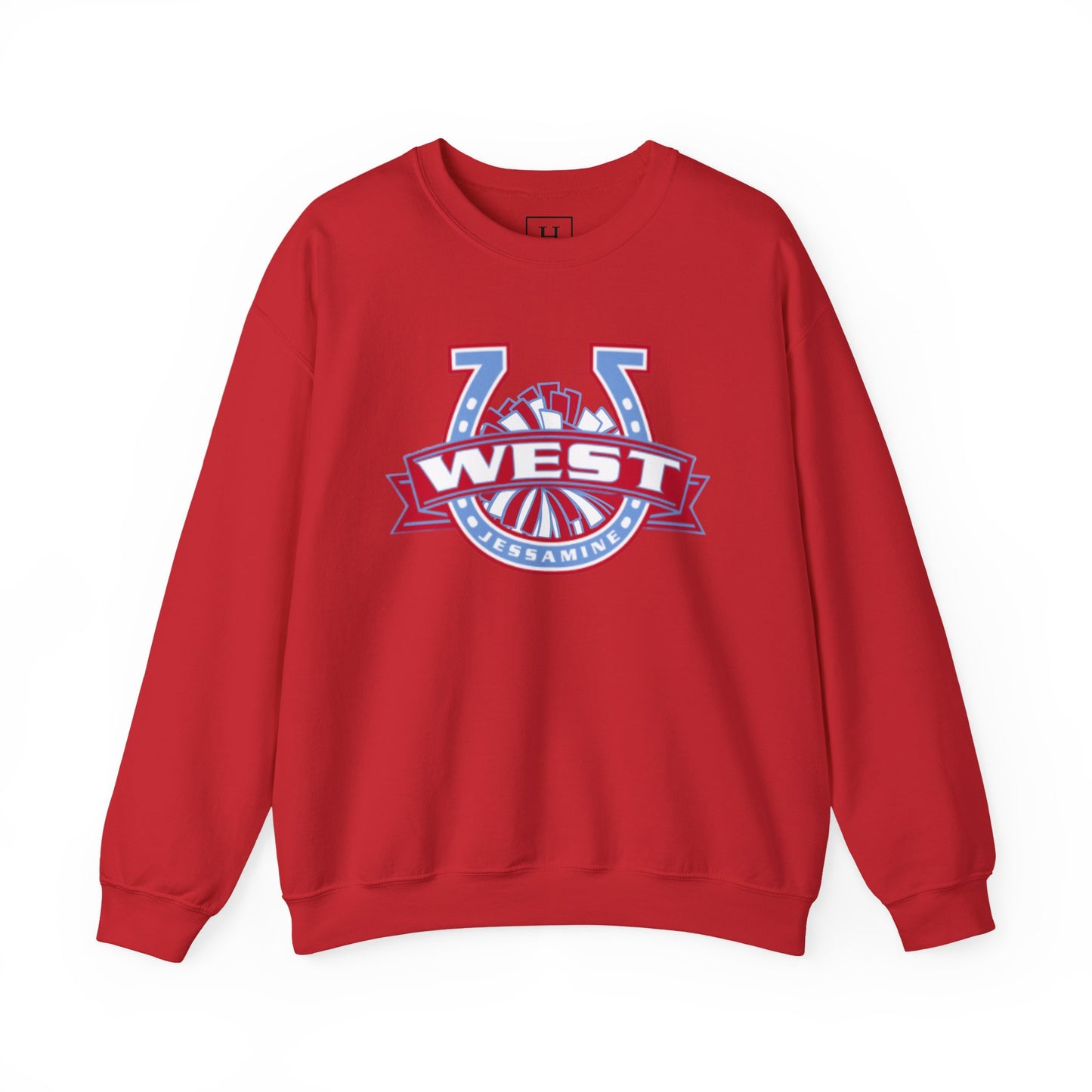 West Jessamine Horseshoe Logo w/ Pom Sweatshirt