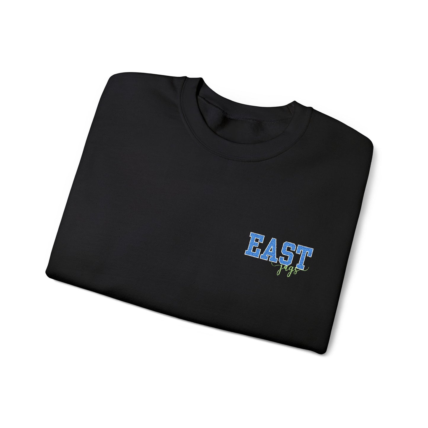 East Jessamine Jags Crewneck Sweatshirt | Unisex Pullover -- Embroidered