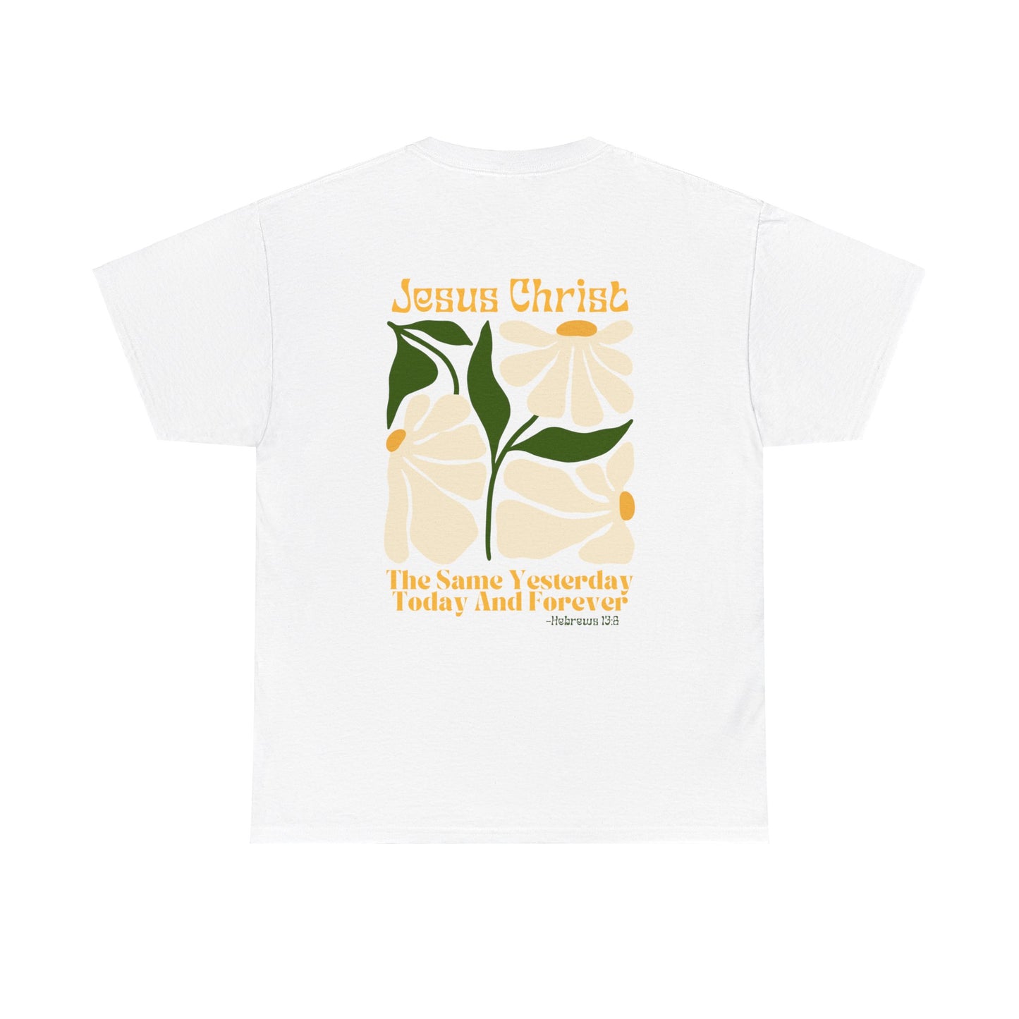 Jesus Never Changes Christian Short Sleeve Tee