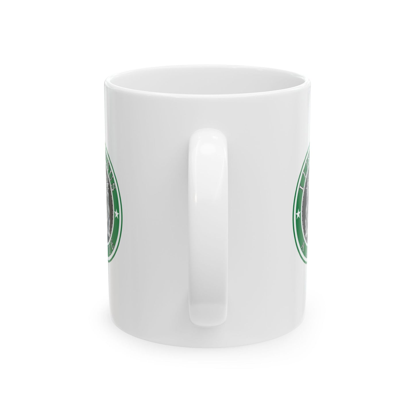 I Like Jesus A Latte Starbucks Jesus Logo Christian Ceramic Mug, (11oz, 15oz)