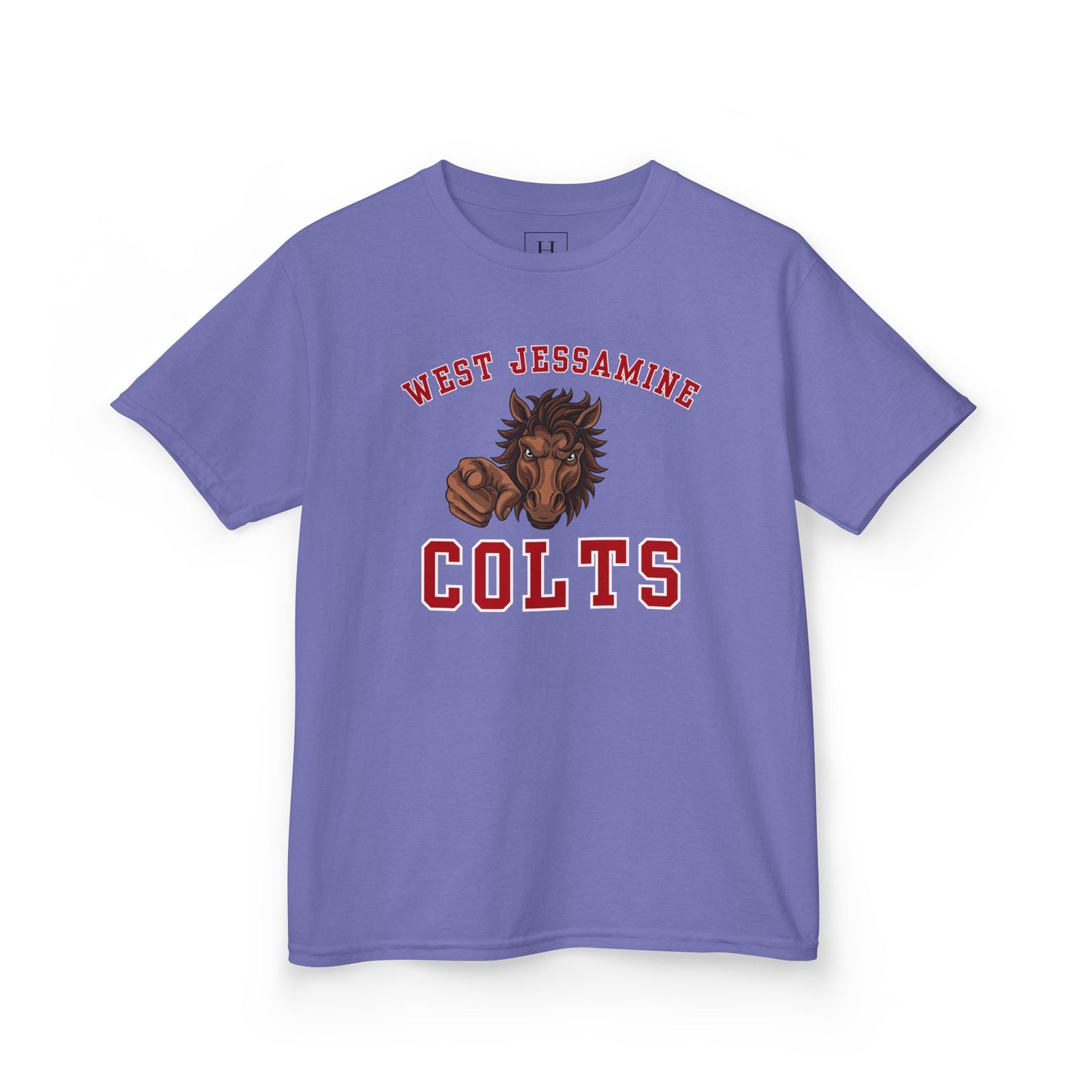 YOUTH --- West Jessamine Colts Mascot - YOU -- Unisex Tee