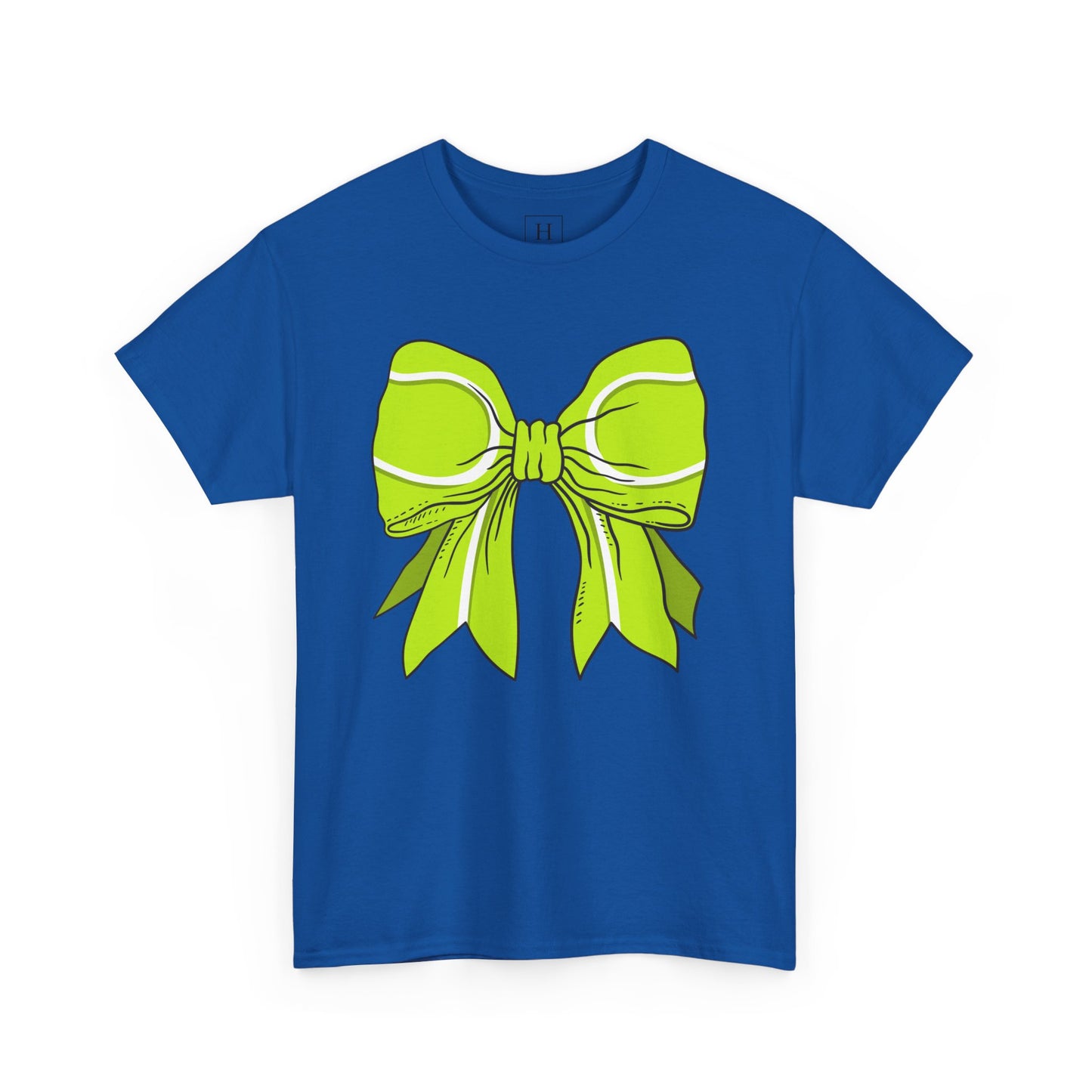 Tennis Sport Bow Tee - Unisex Heavy Cotton