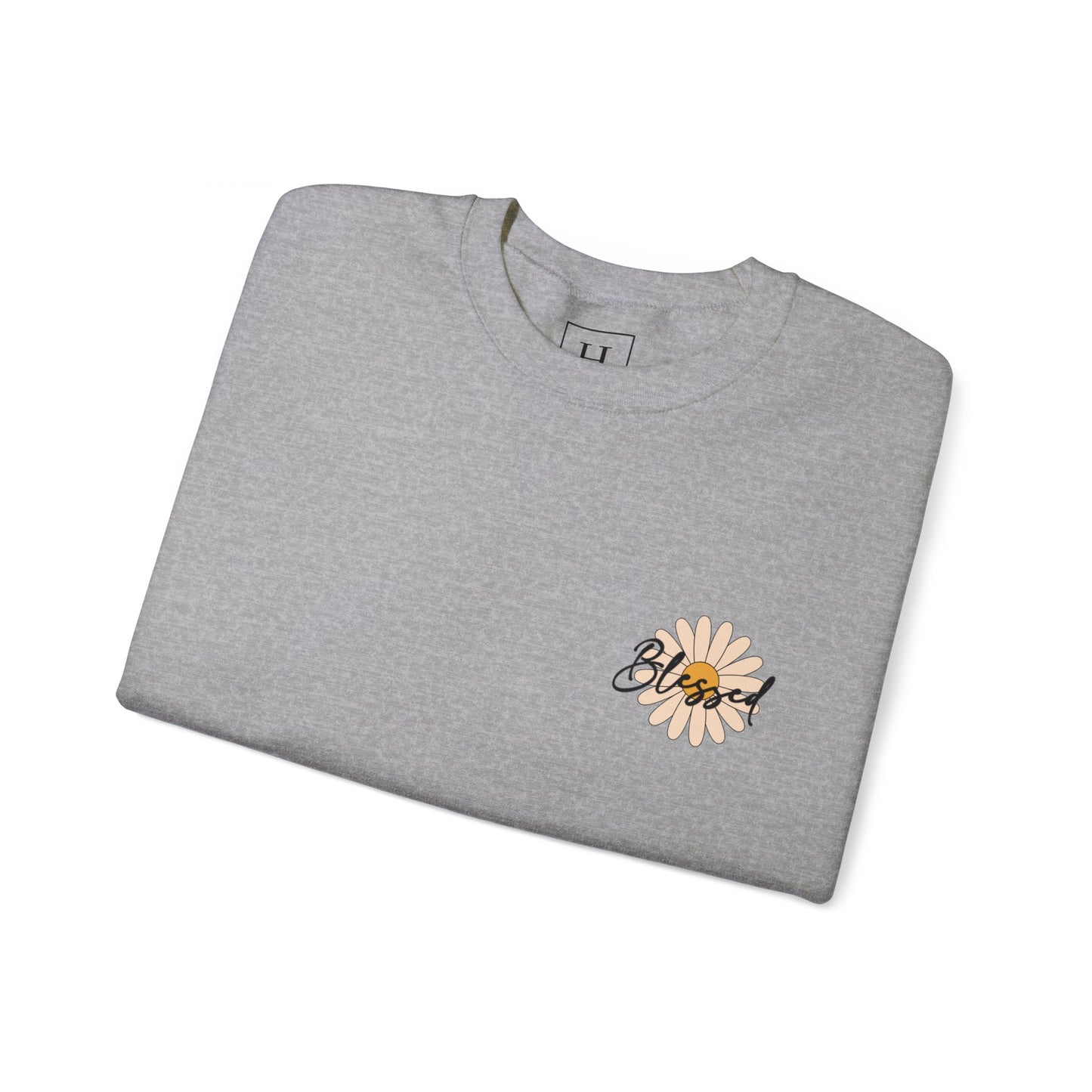 Blessed, Hand Picked By God Christian Sweater (front and back)