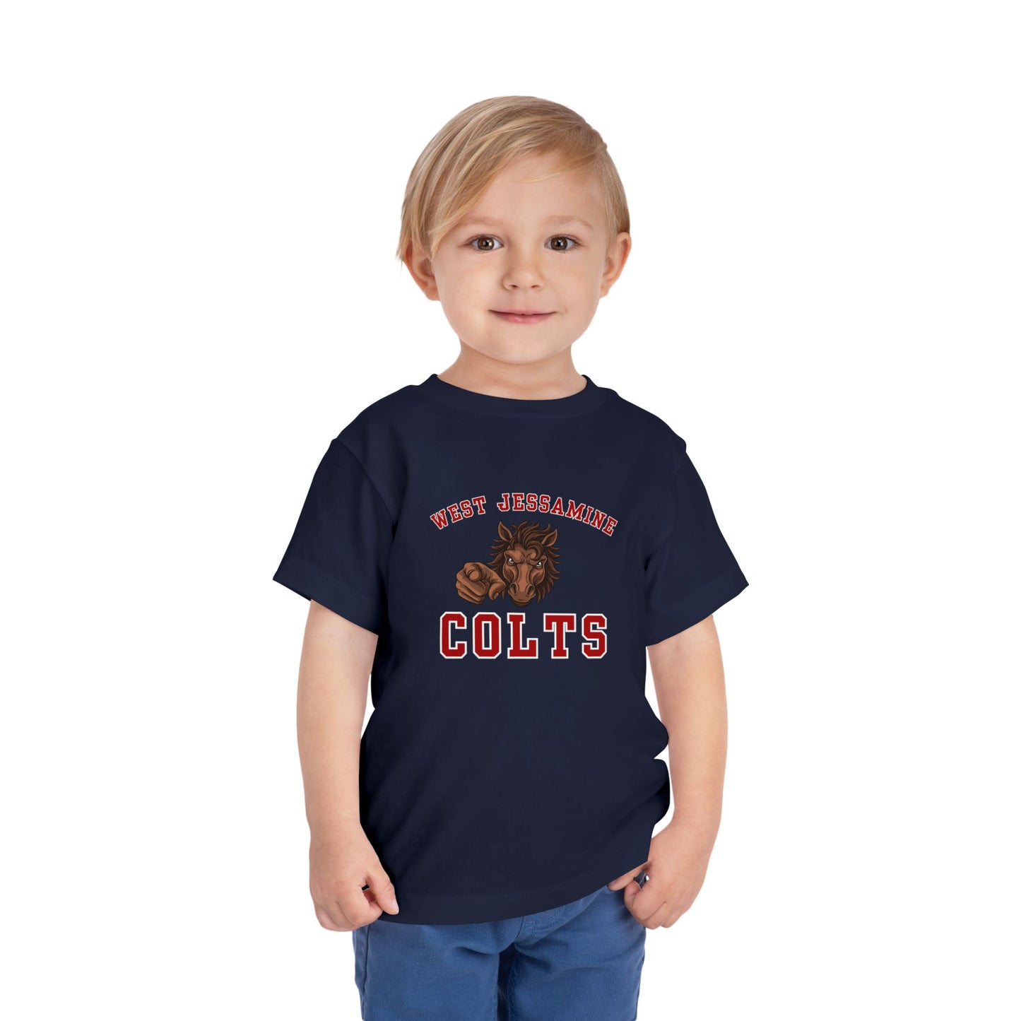 Toddler; West Jessamine Colts Mascot - Unisex T-shirt