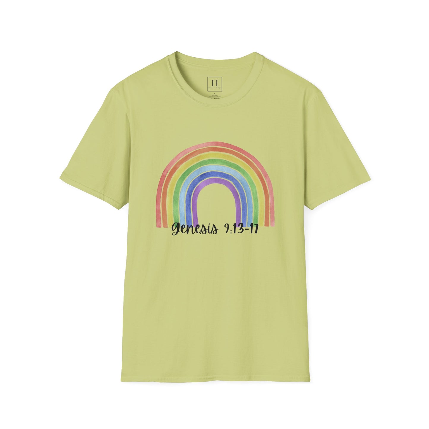 Rainbow Genesis 13 Christian T-shirt