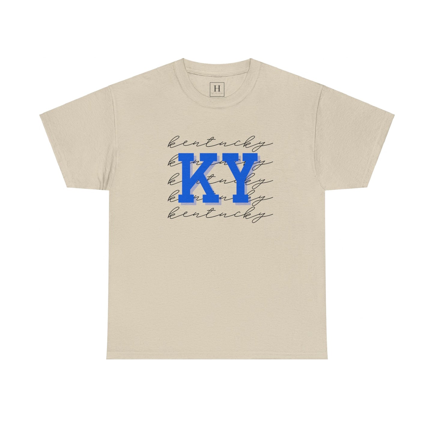 kentucky KY uk blue Short Sleeve Tee
