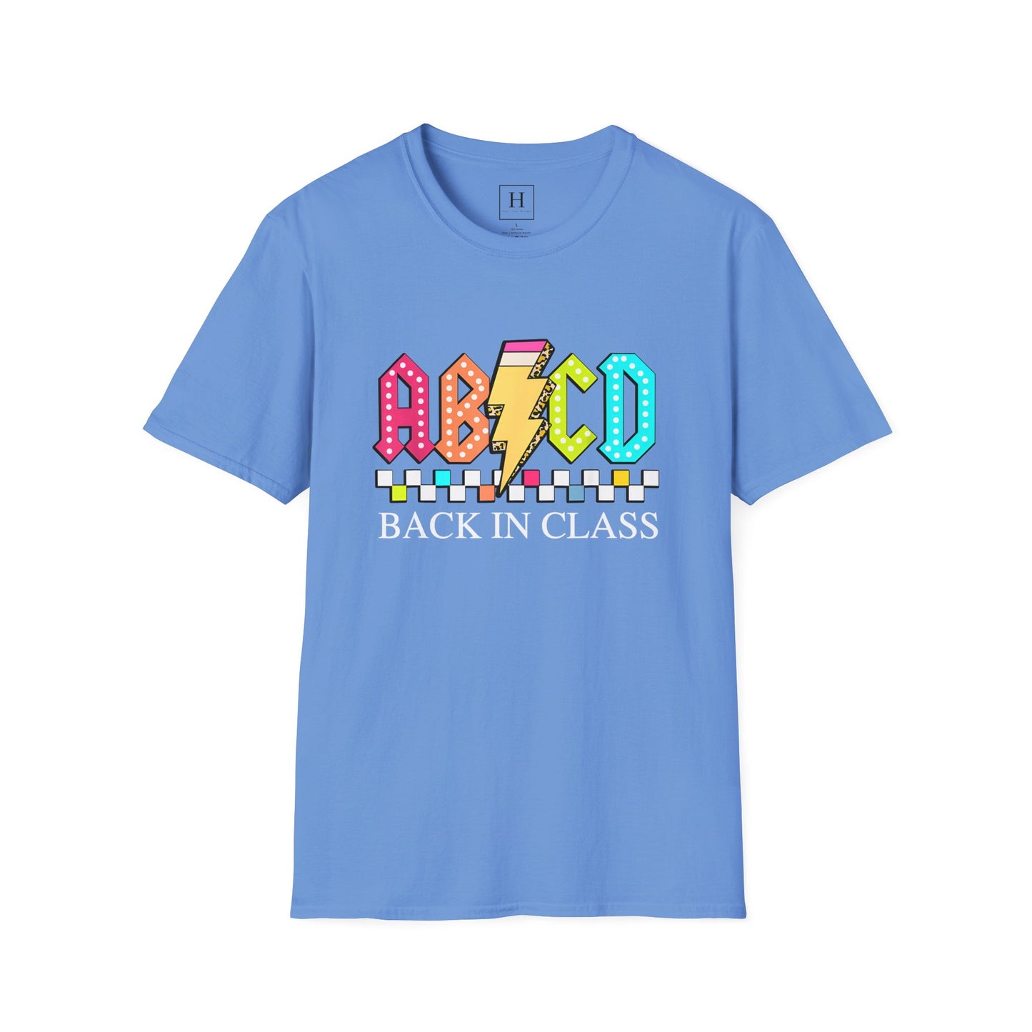 ABCD TOUR Teacher T-Shirt (Front & Back)