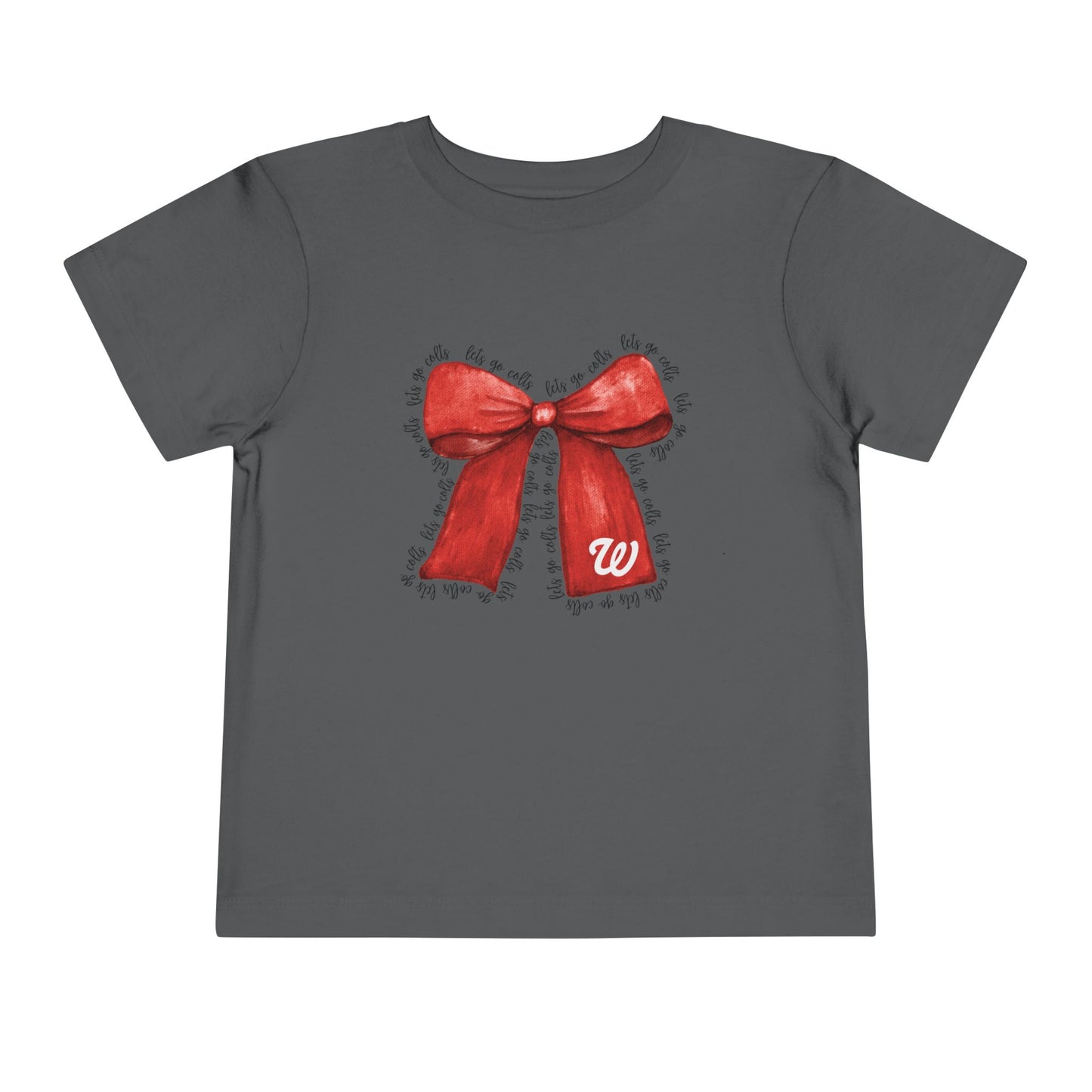 Toddler; West Jessamine Coquette Bow; Let's Go Colts - Unisex T-shirt