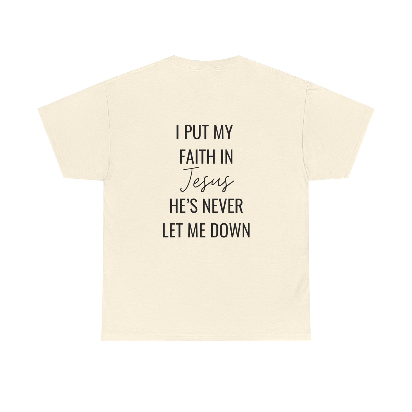 faith in jesus christian shirt