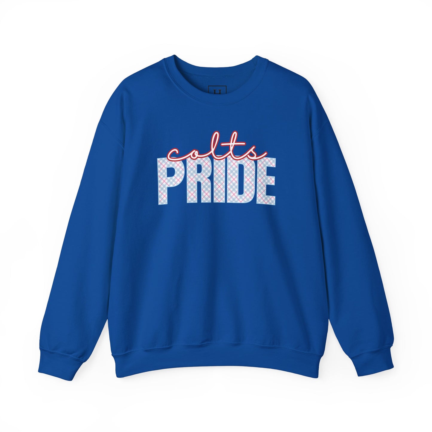 Colts Plaid Pride Sweater