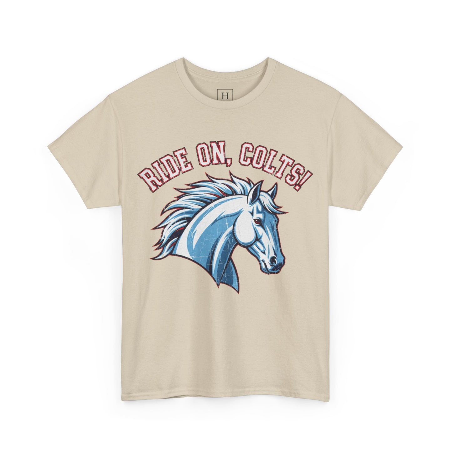 T-Shirt -RIDE ON COLTS - West Jessamine Unisex Tee