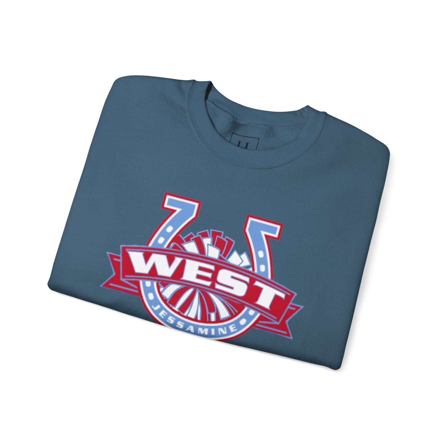 West Jessamine Horseshoe Logo w/ Pom Sweatshirt