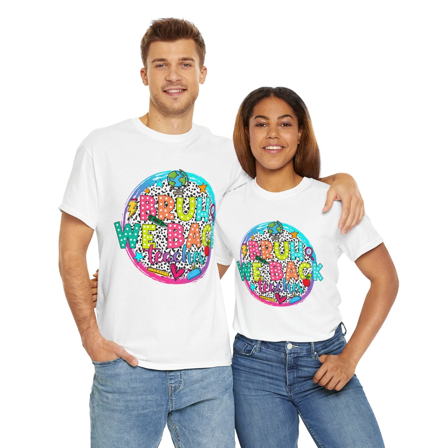 Bruh We Back Teacher T-Shirt