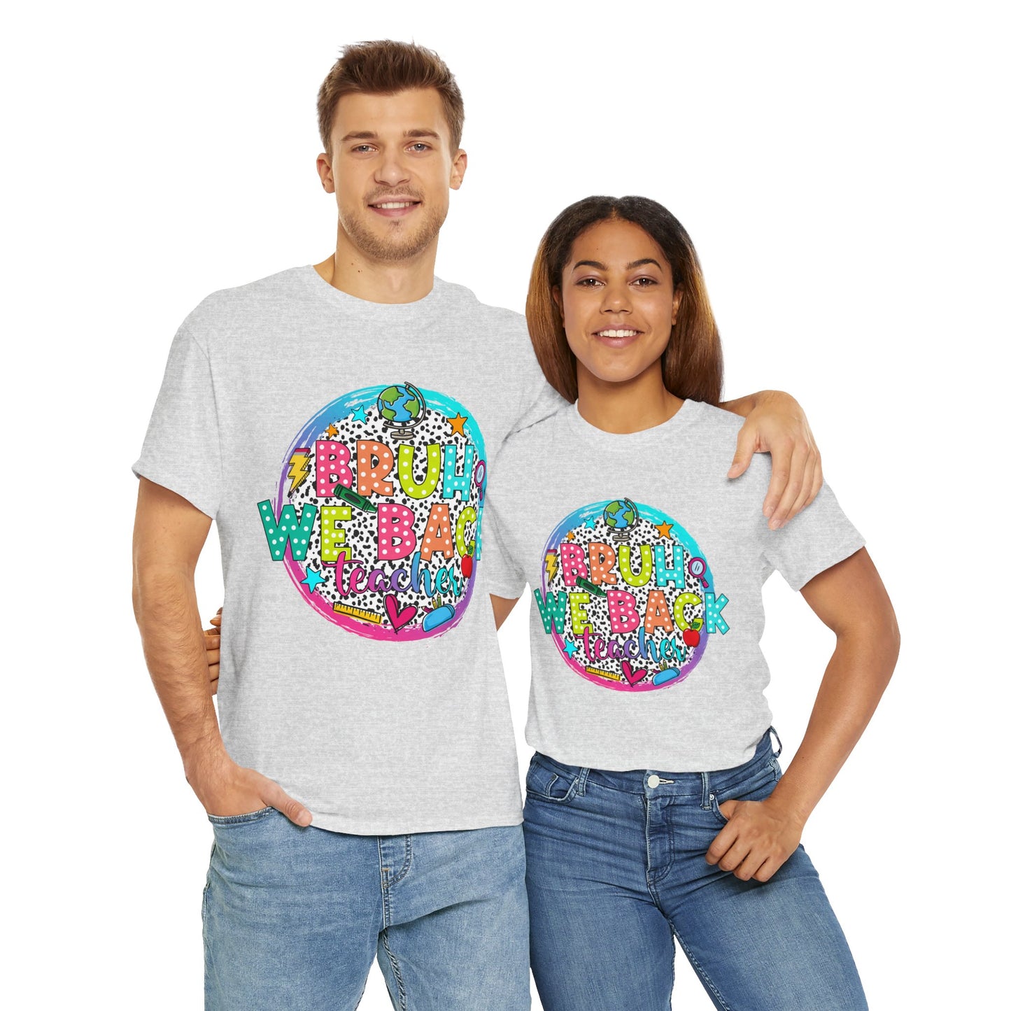 Bruh We Back Teacher T-Shirt