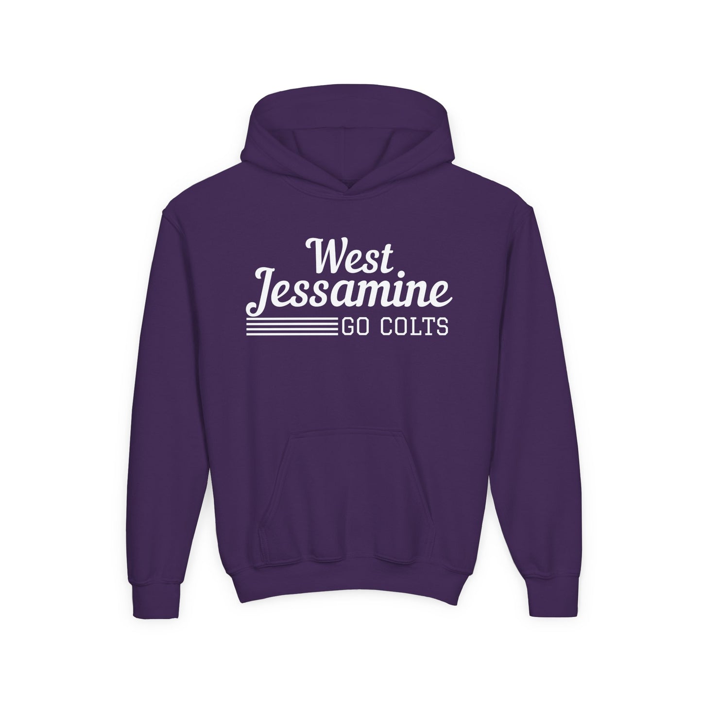 Youth Crewneck HOODIE - West Jessamine Colts - Unisex
