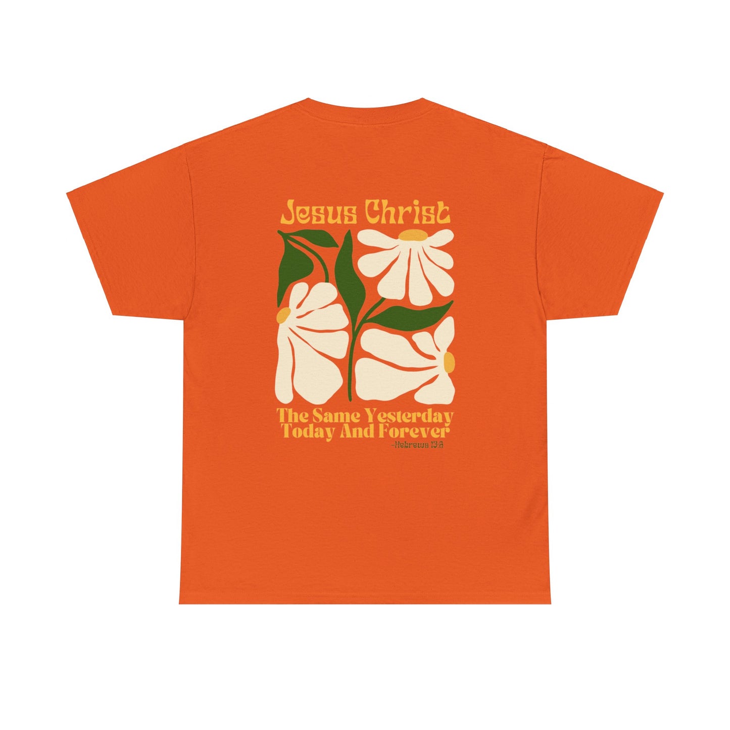 Jesus Never Changes Christian Short Sleeve Tee