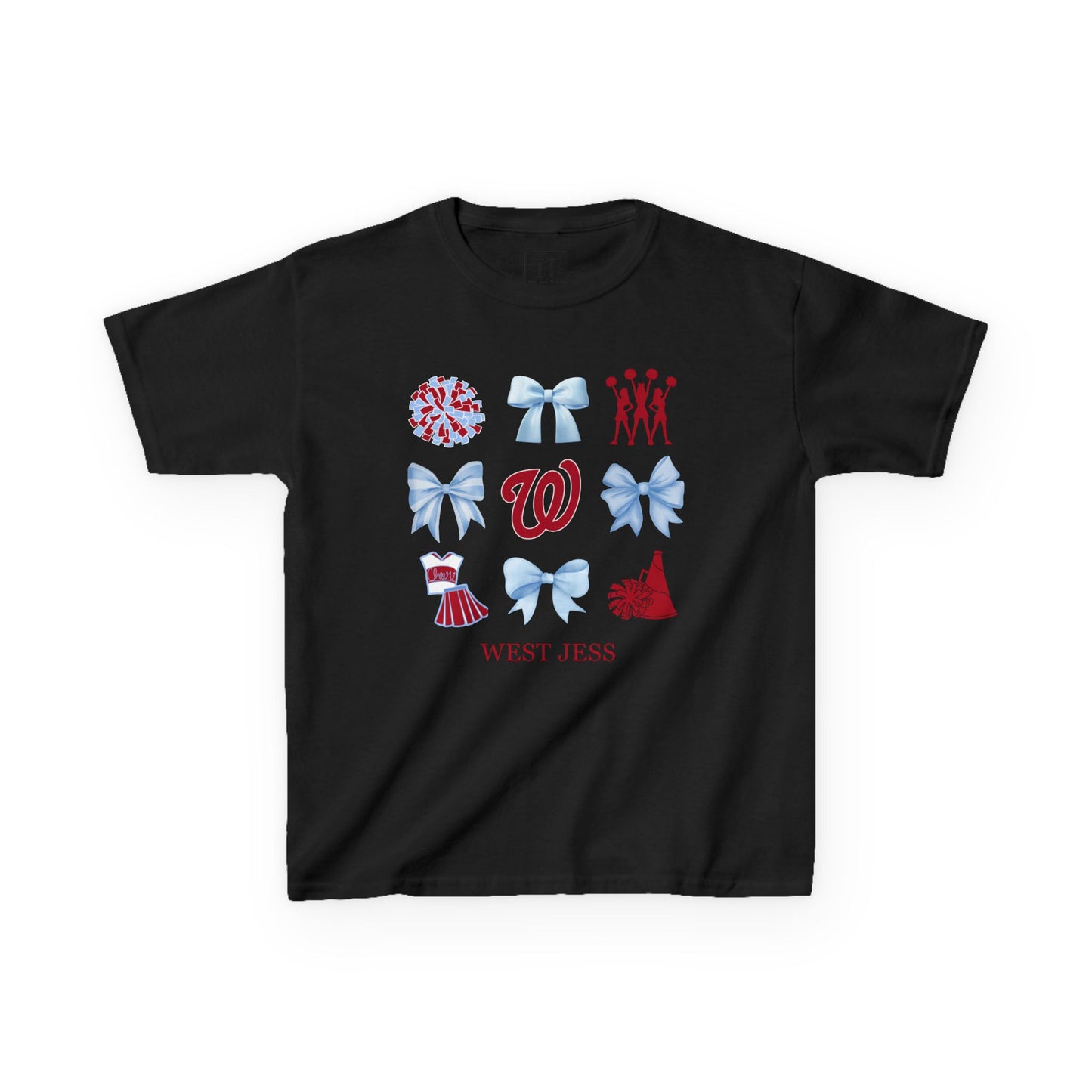 YOUTH - West Jessamine Cheerleading Coquette Bows