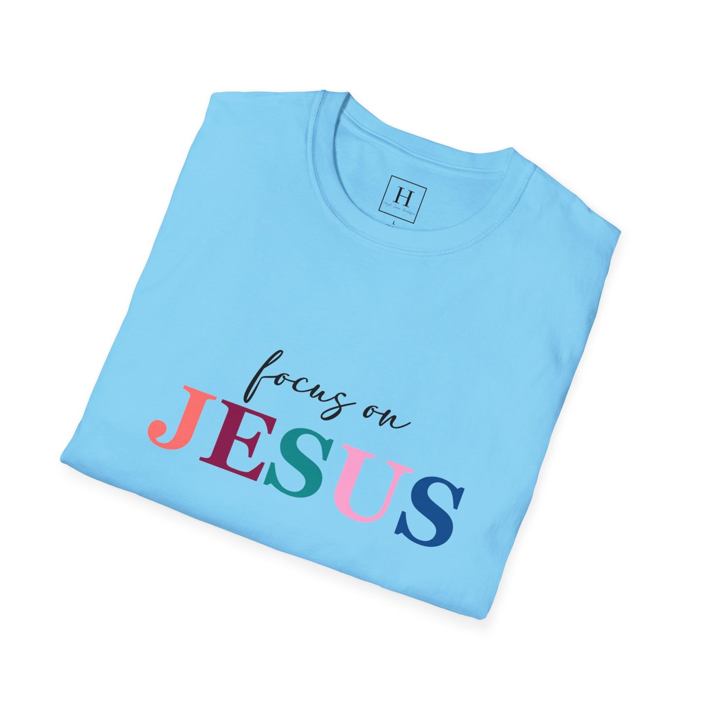 focus on jesus christian shirt