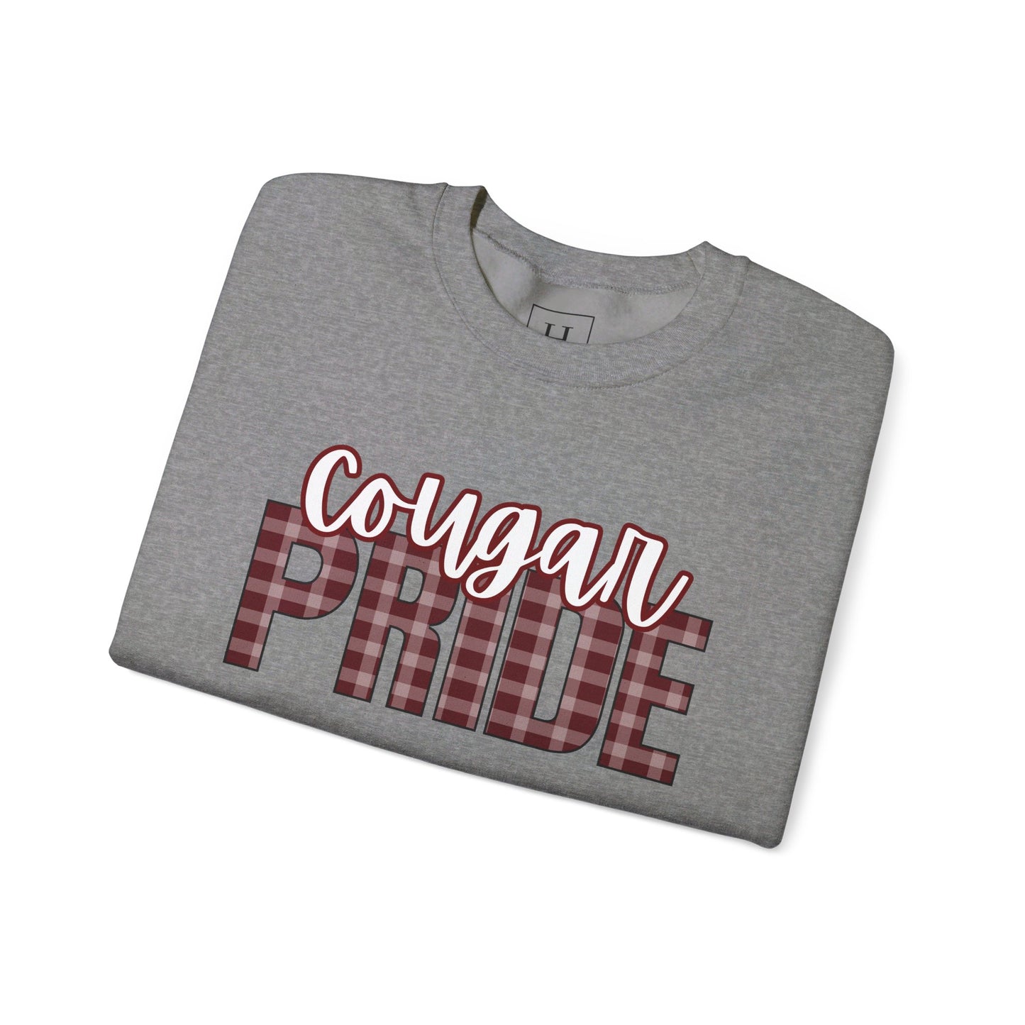 Cougar Pride Fall Plaid Sweater