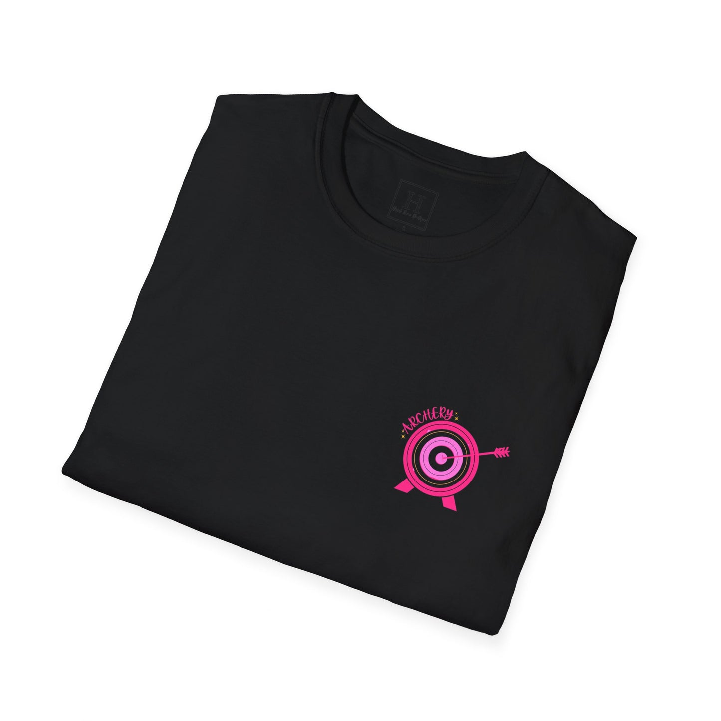 in my archery ERA pink tshirt