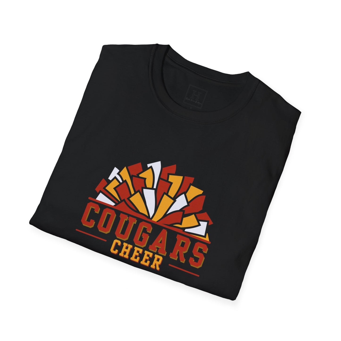 Cougars Cheer Pom Pom Shirt