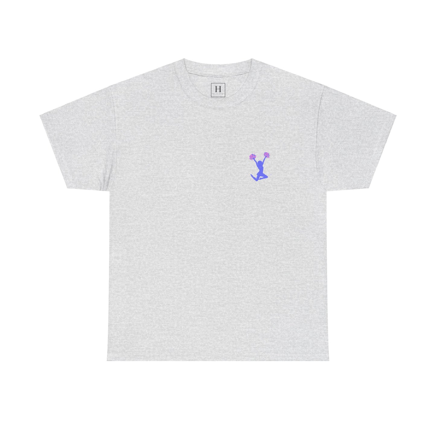 in my cheerleading era front and back cheer adult t-shirt