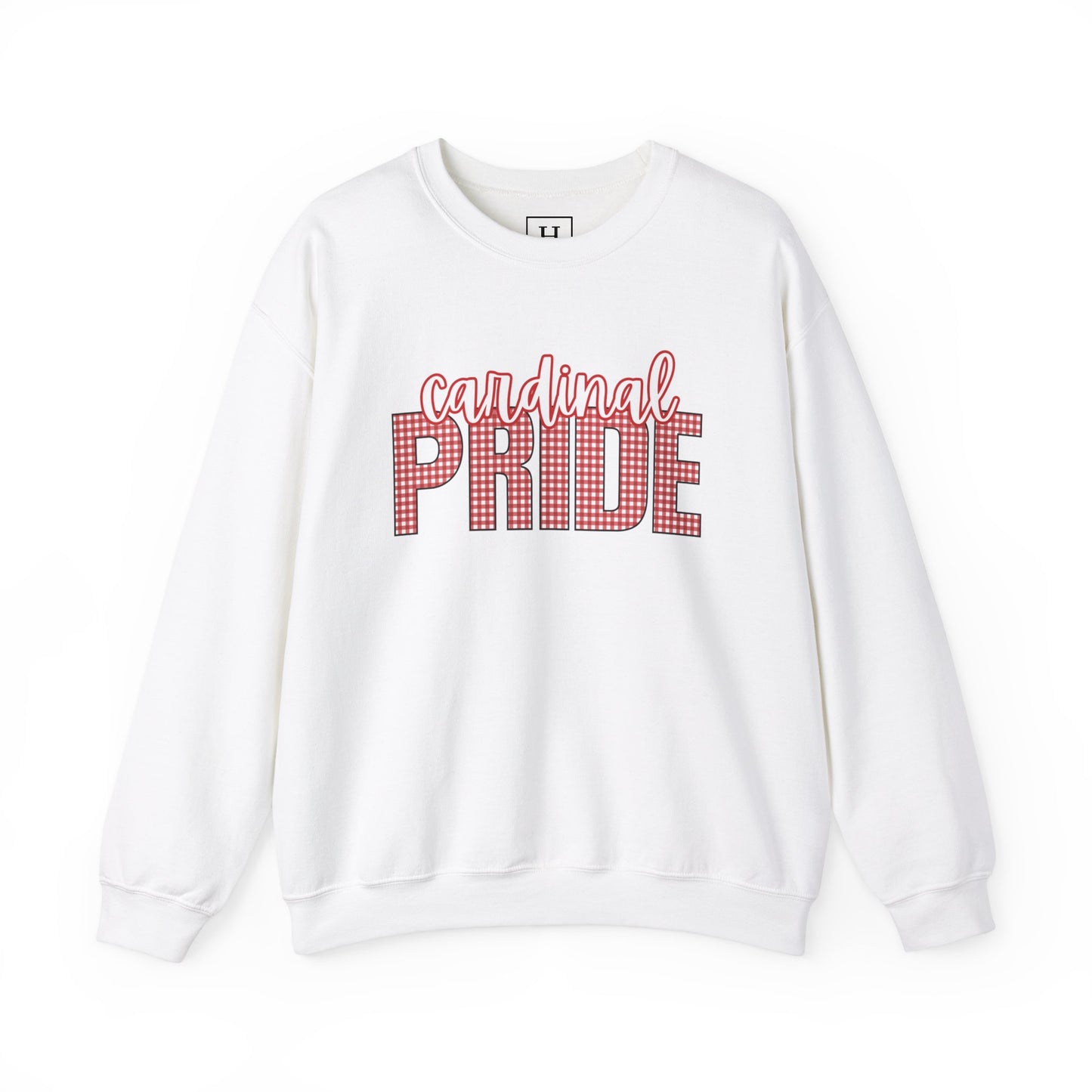 Cardinal Checker Pride Sweater