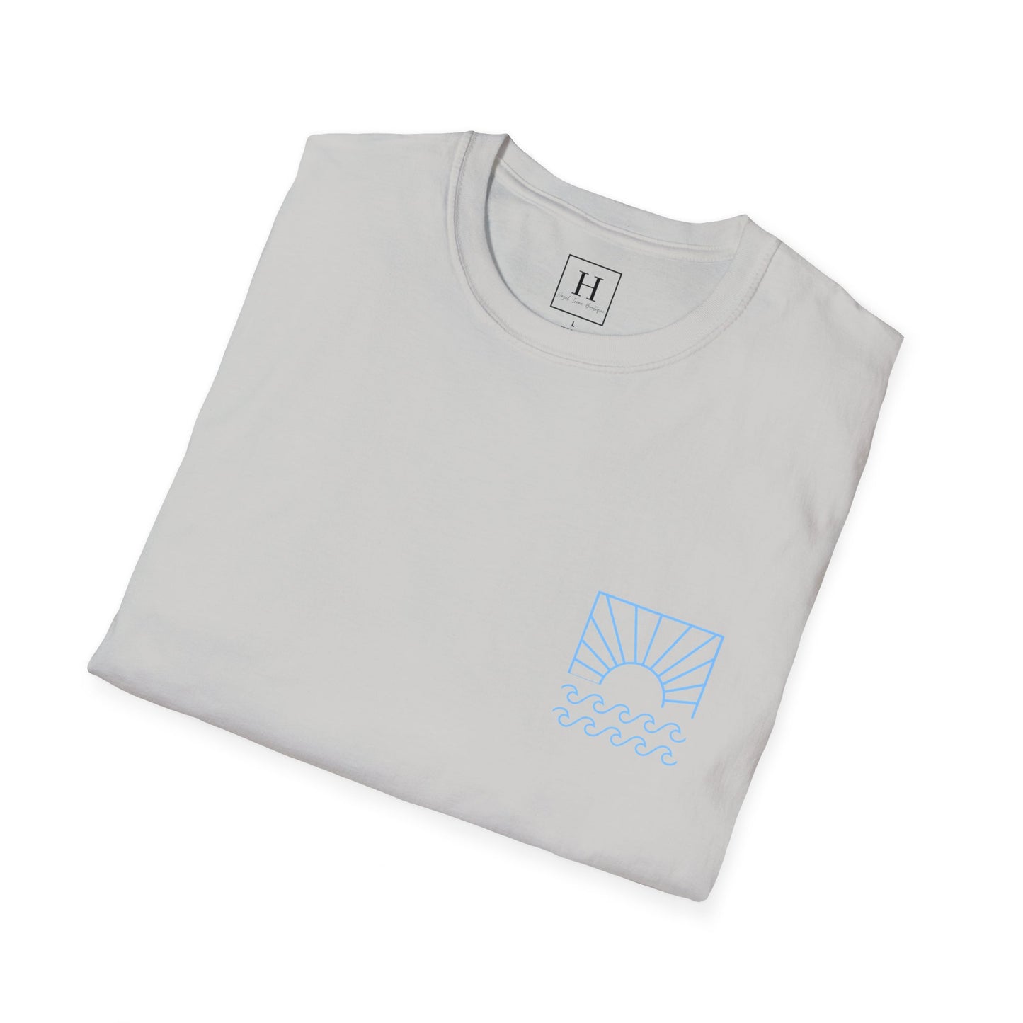 be the light christian bible blue (front and back)