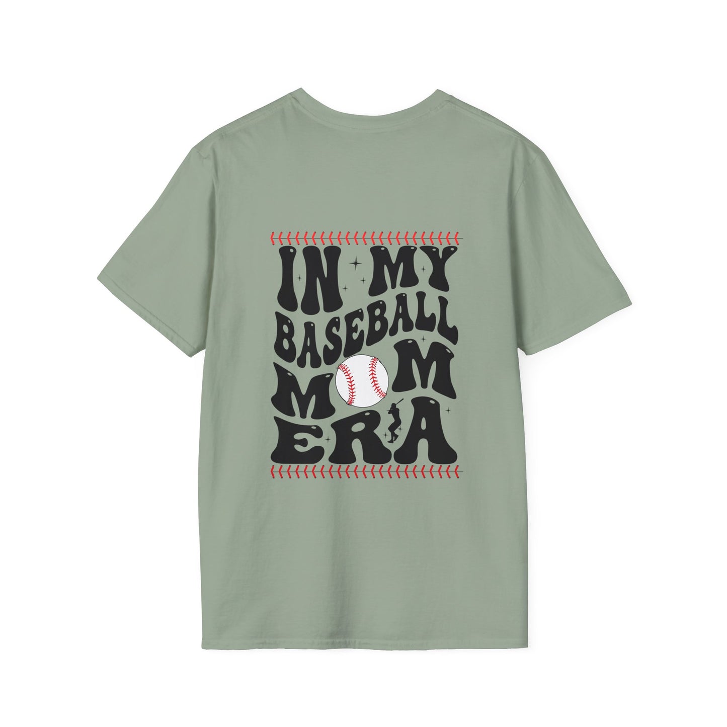 In my baseball mom era front and back Jersey Short Sleeve Tee