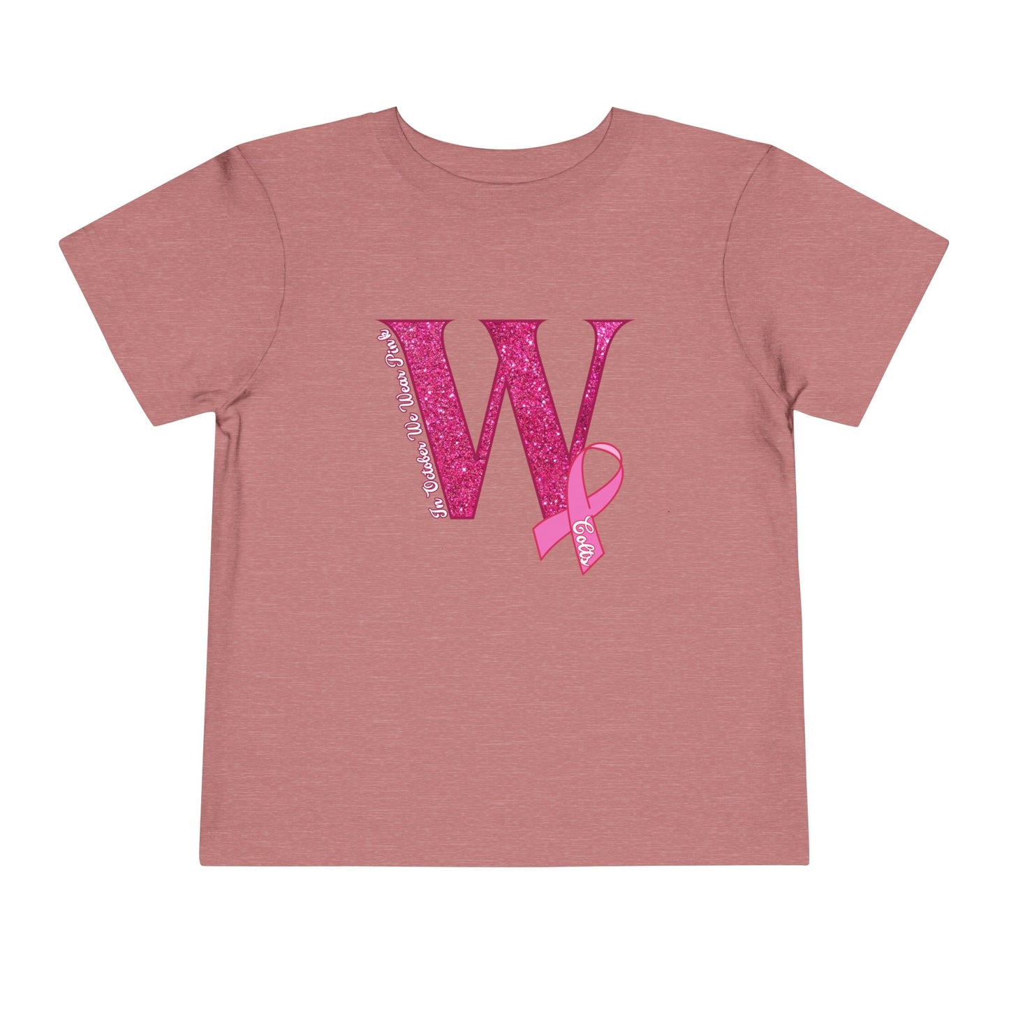 Toddler; West Jessamine (W) In October We Wear Pink; Breast Cancer Awareness - Unisex T-shirt