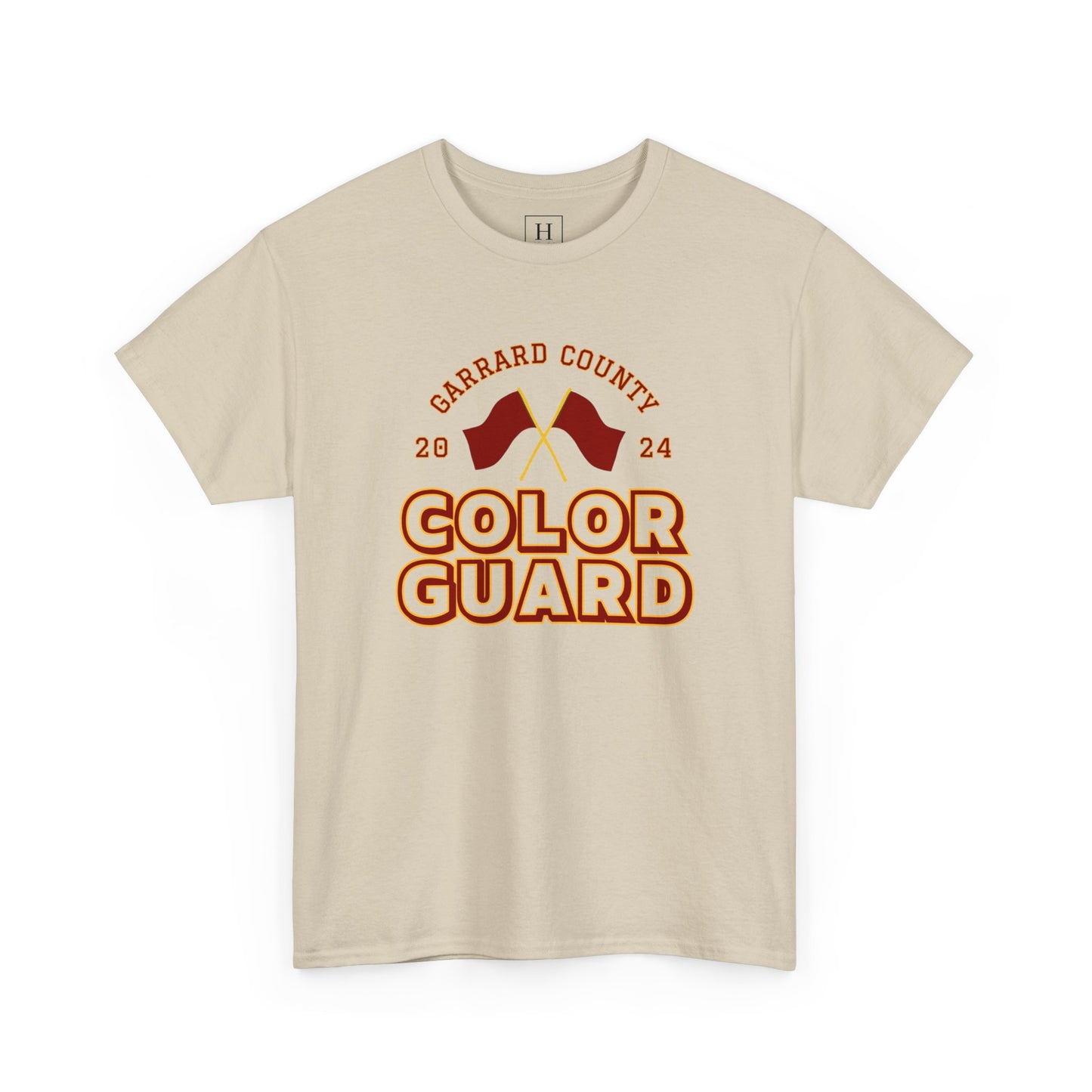 Garrard County Color Guard T-Shirt (Front Only)
