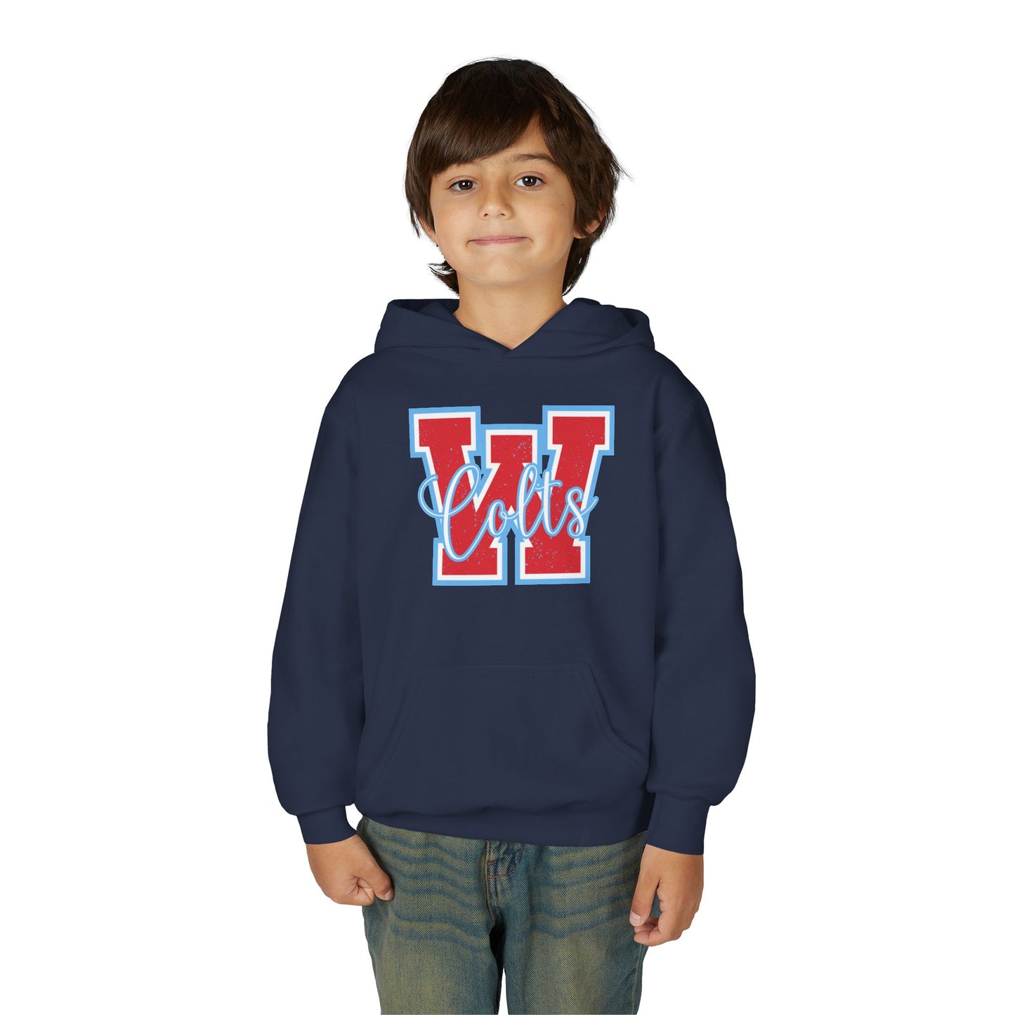 YOUTH -- (W) West Jessamine Colts - Hoodie