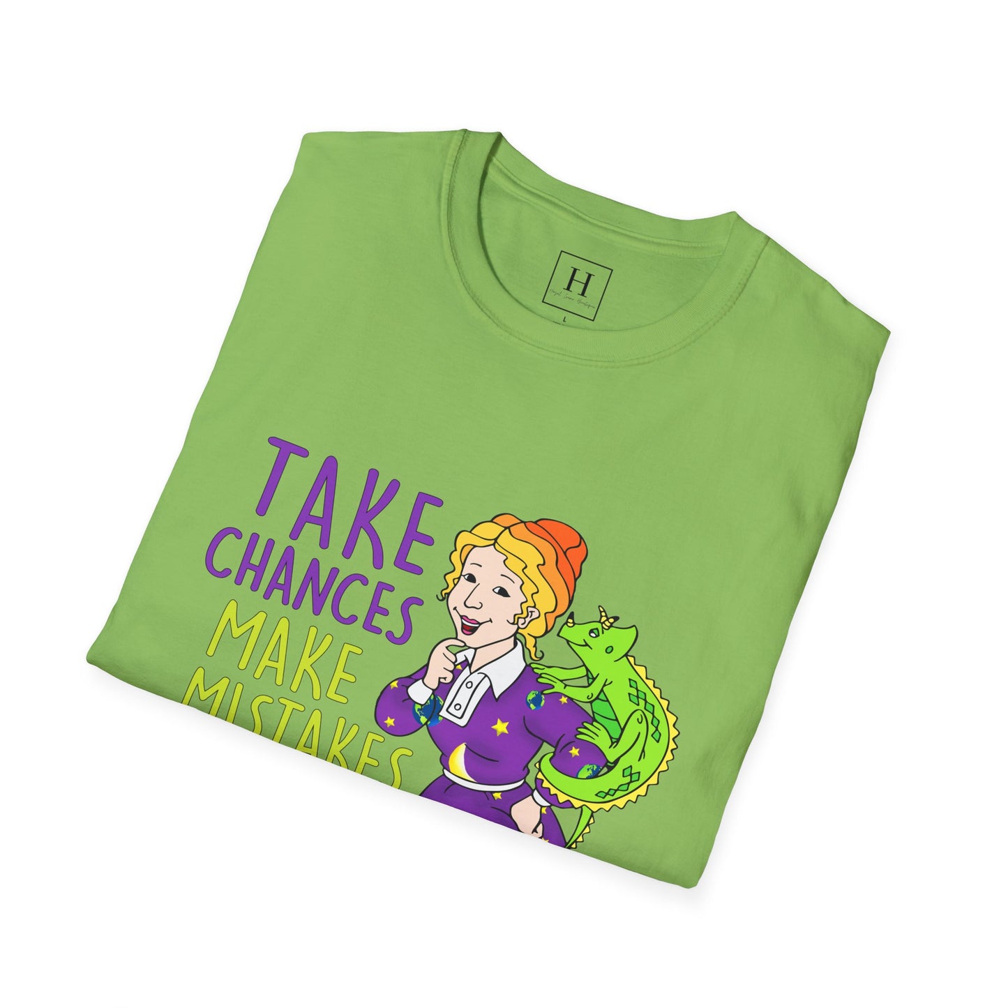 Take Chances Make Mistakes Teacher T-Shirt