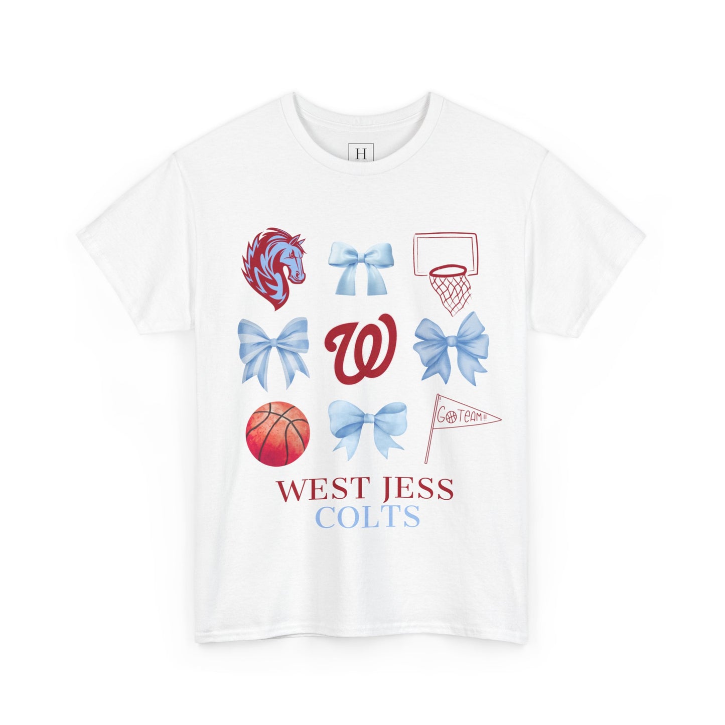 West Jessamine Basketball Coquette Unisex Tee